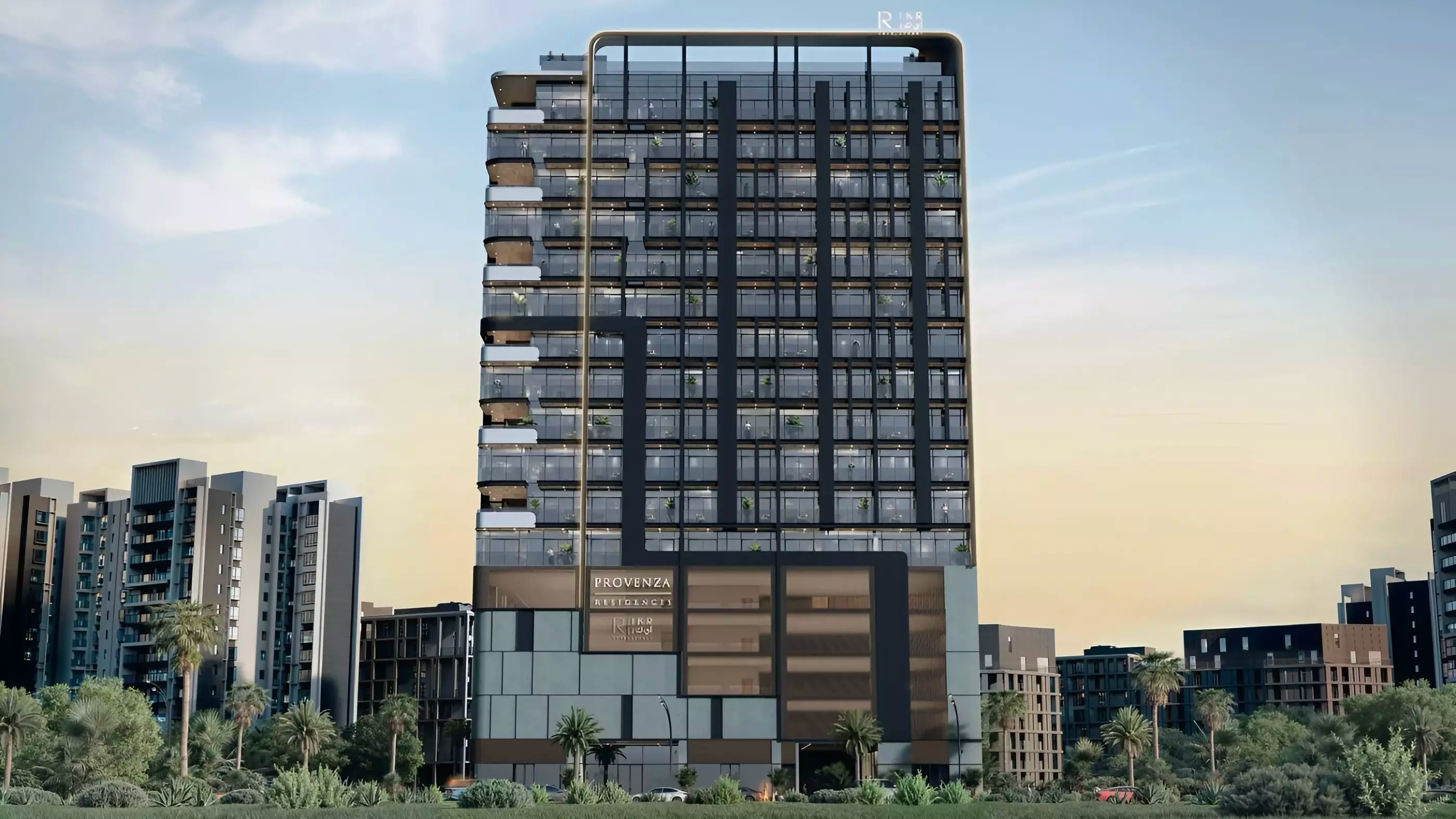 Impressie van Provenza Residences, appartementen van IKR Development in Jumeirah Village Circle, Dubai
