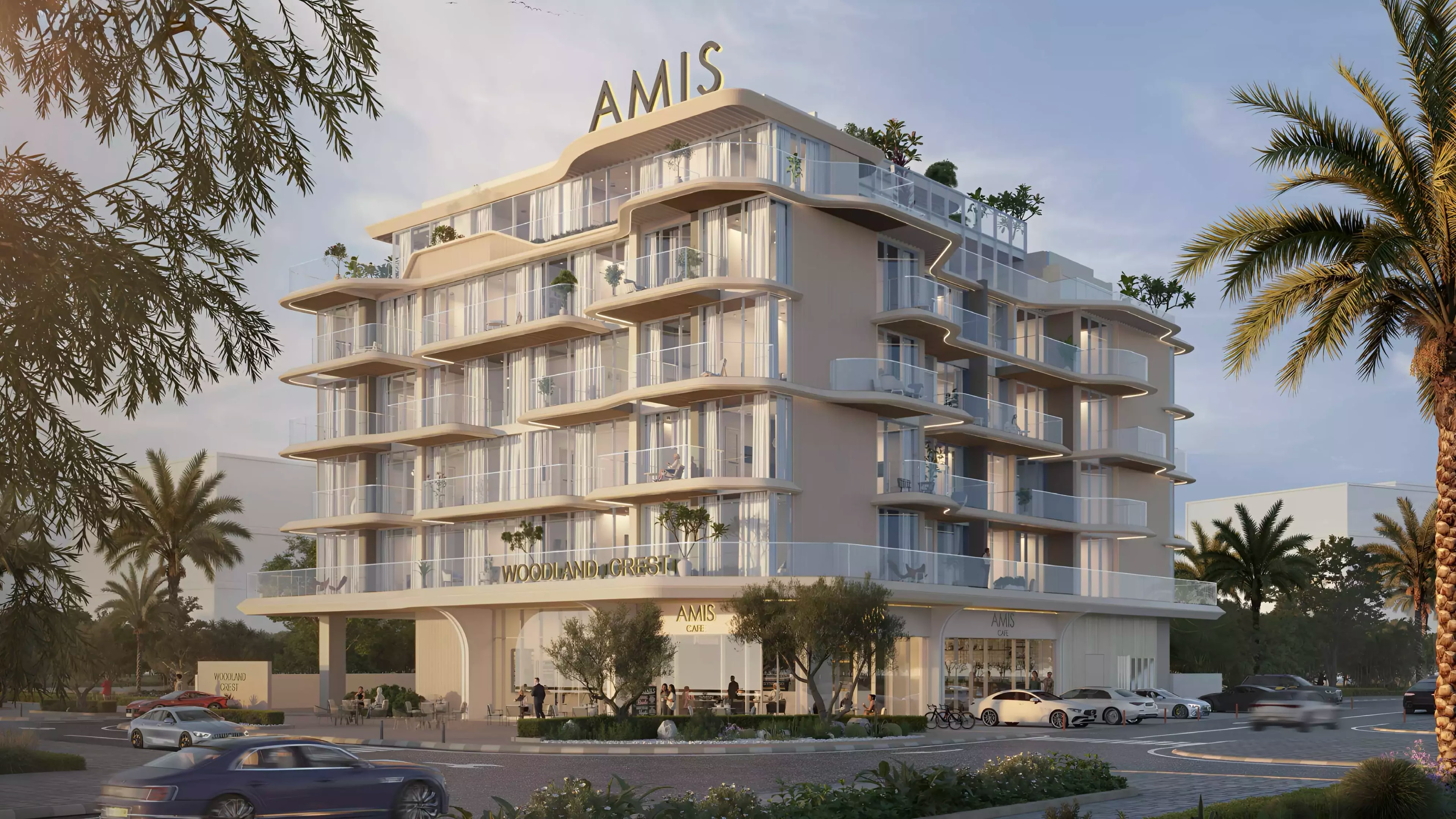 Impressie van Woodland Crest, appartementen van Amis properties in Meydan, Dubai