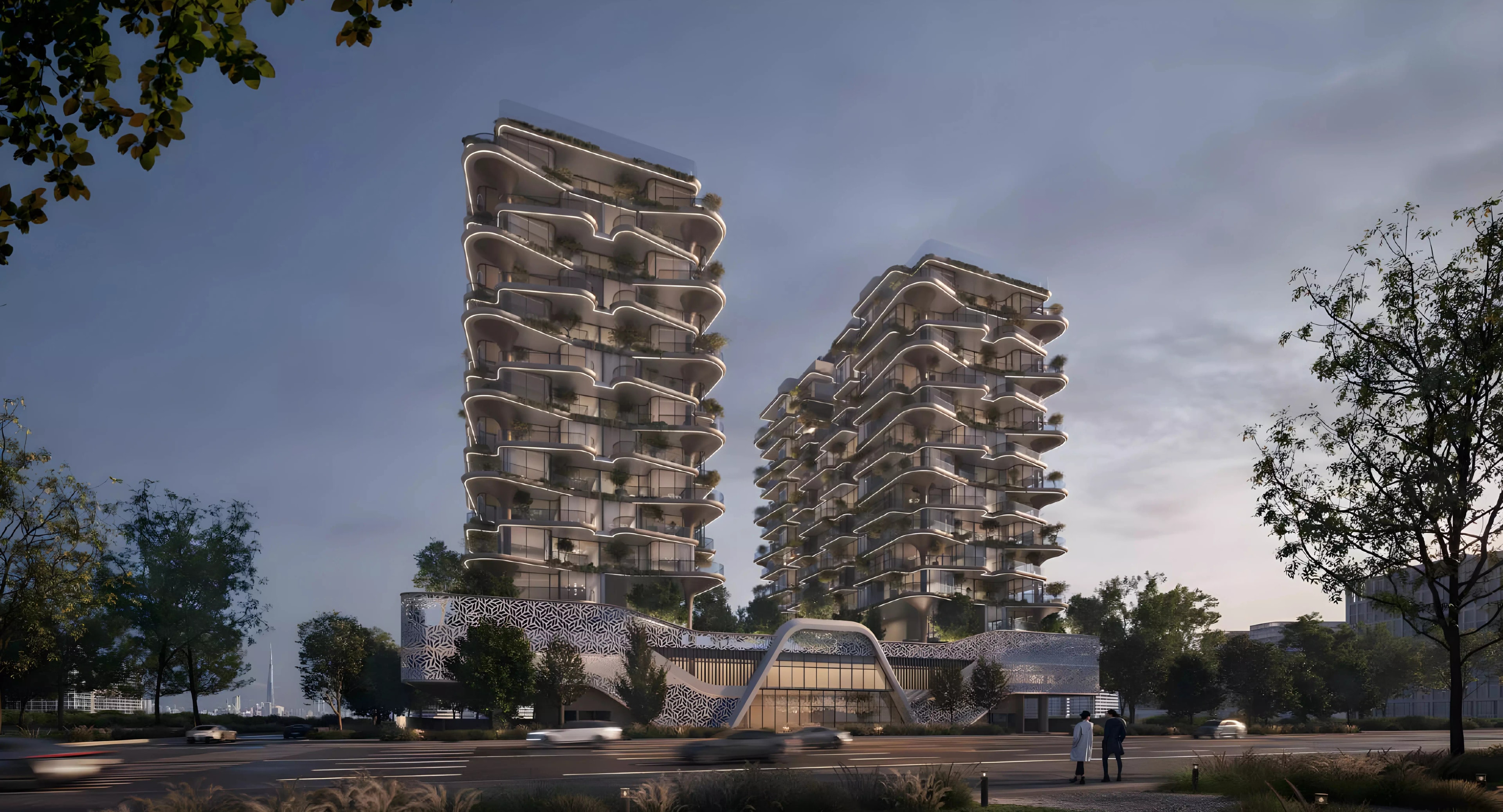 Impressie van Treppan Serenique Residences, appartementen van Fakhruddin Properties in Dubai Islands, Dubai