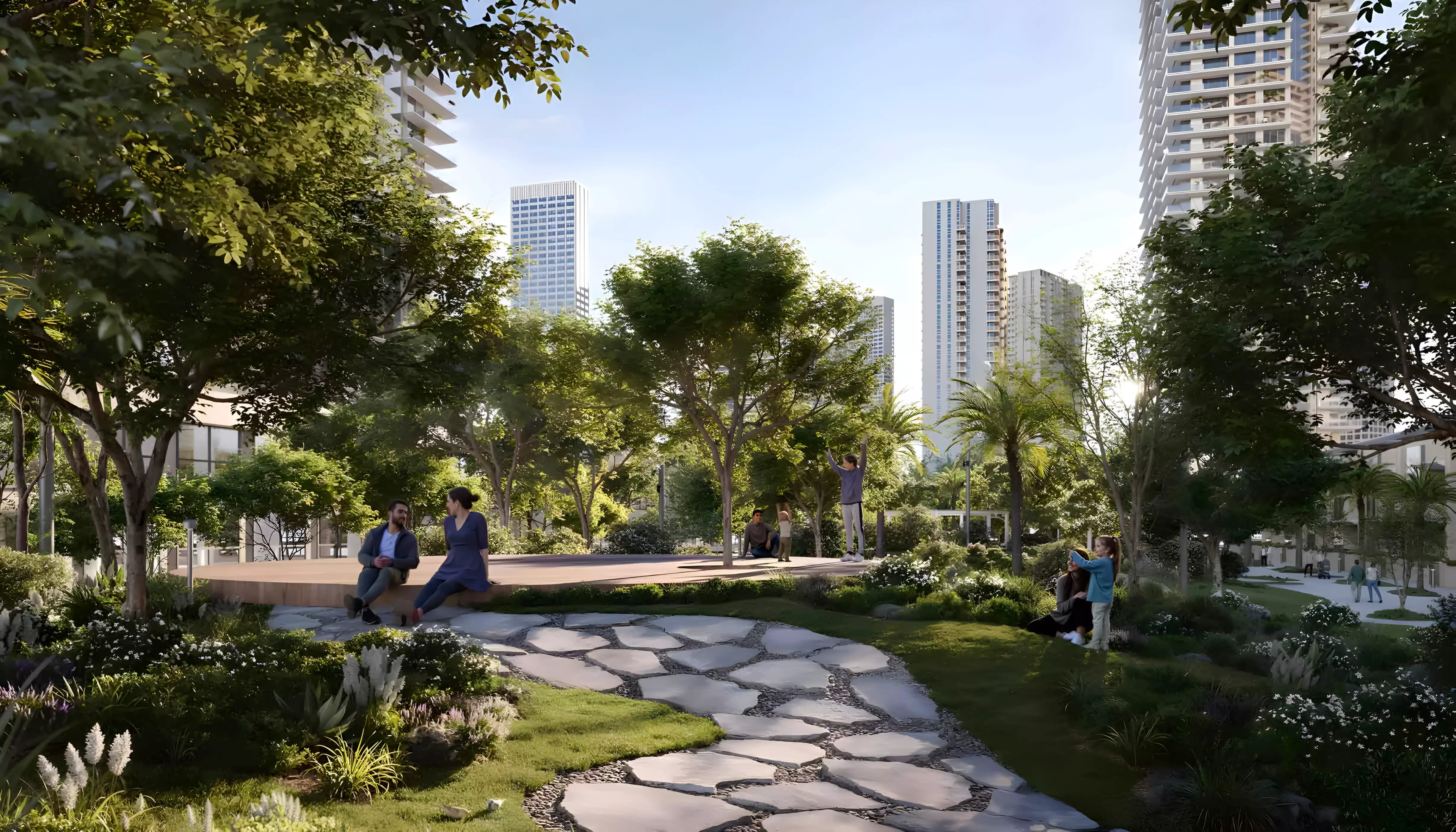 Impressie van Albero, woningen van Emaar Properties in Dubai Creek Harbour (The Lagoons), Dubai