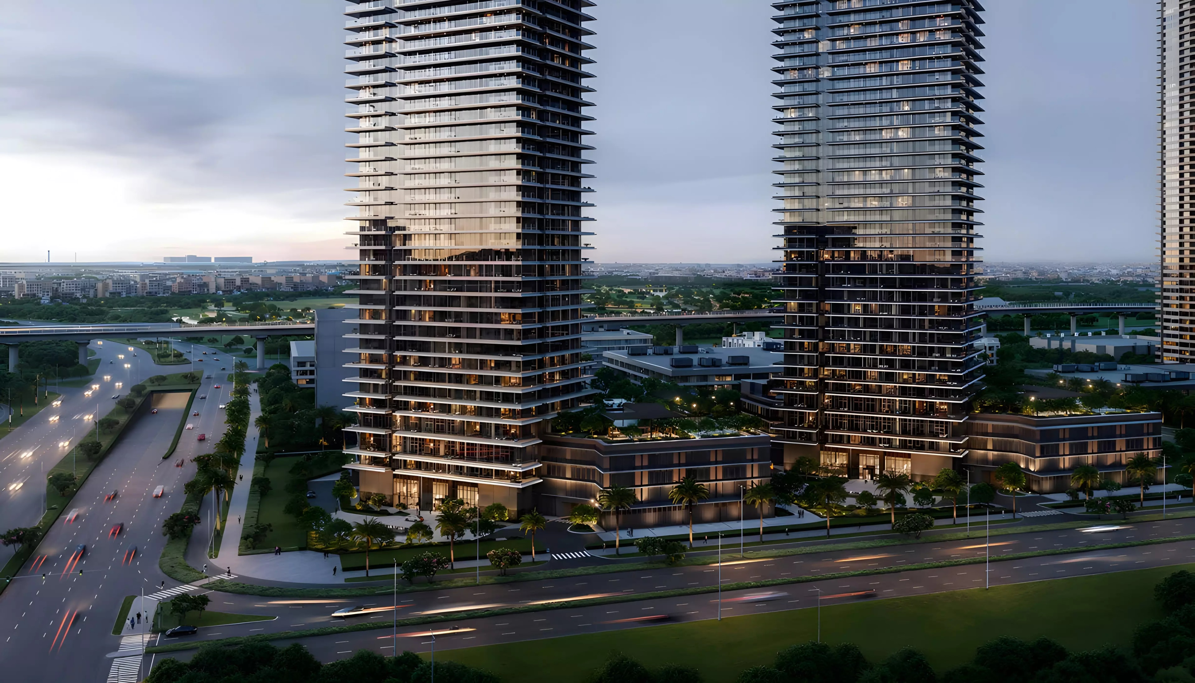 Impressie van Altan, woningen van Emaar Properties in Dubai Creek Harbour (The Lagoons), Dubai