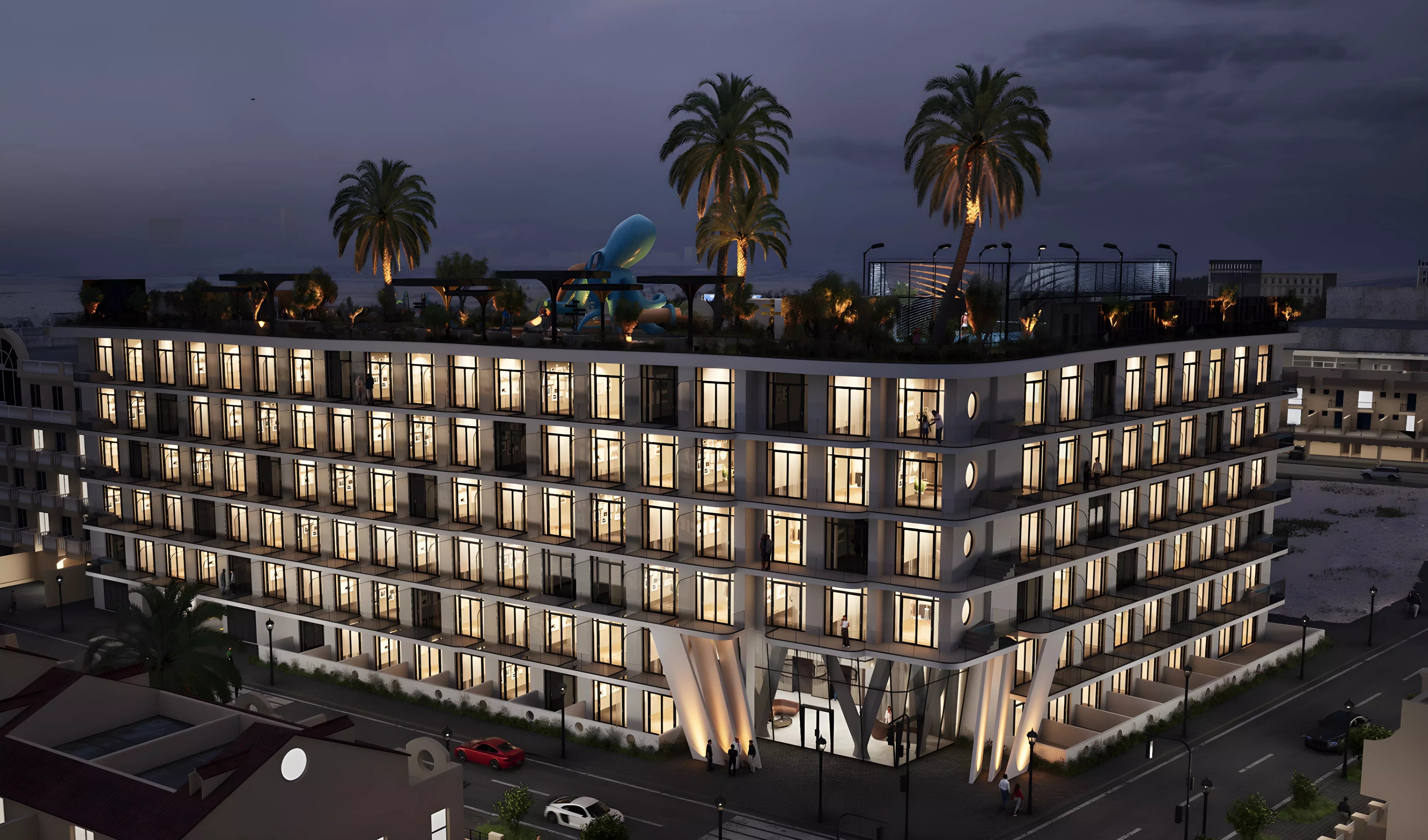 Impressie van Avana Residences, appartementen van Deca Real Estate Developments in Jumeirah Village Circle, Dubai