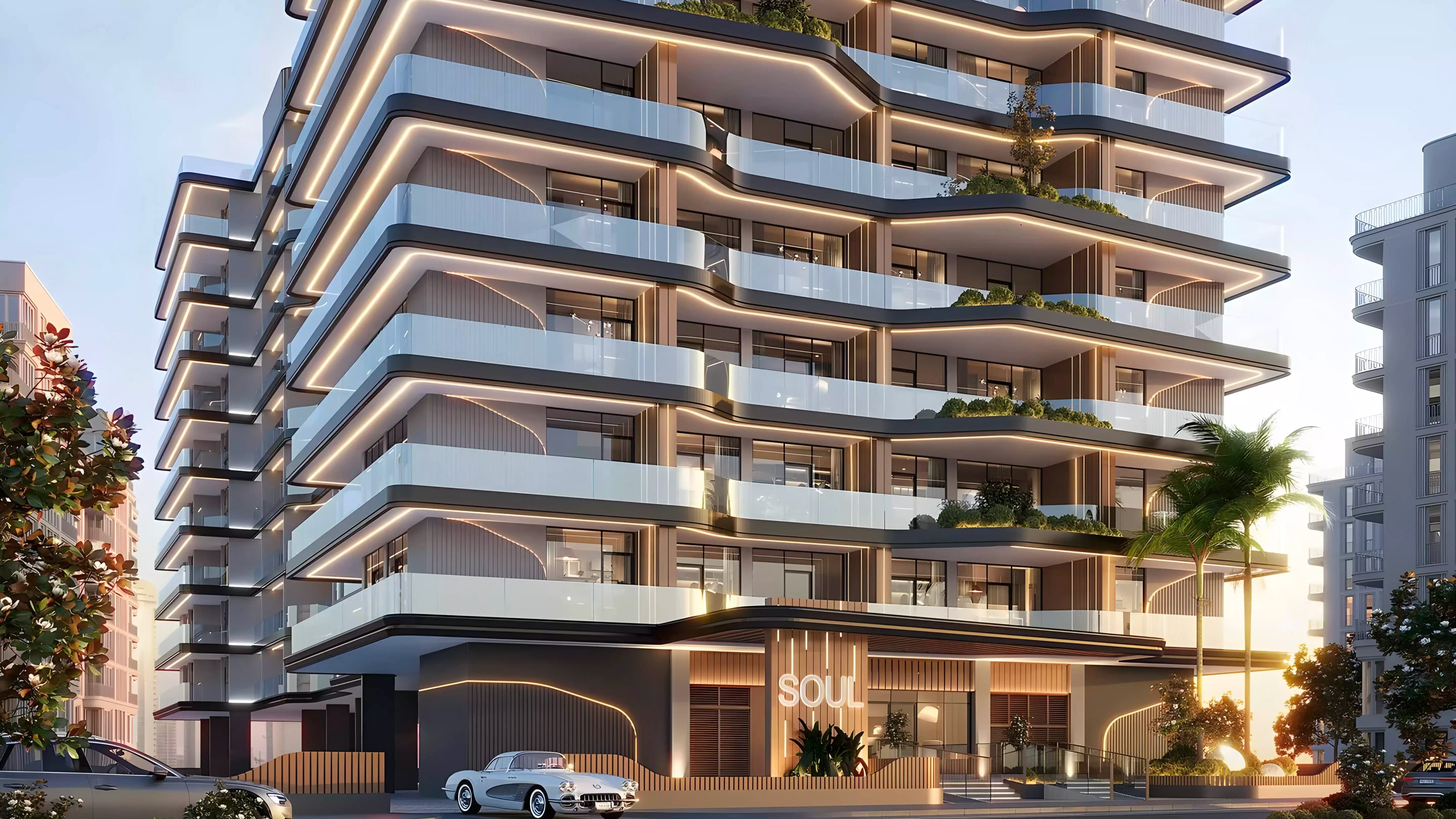Impressie van Soul by Vision, appartementen van Vision Development in Dubai Production City (IMPZ), Dubai