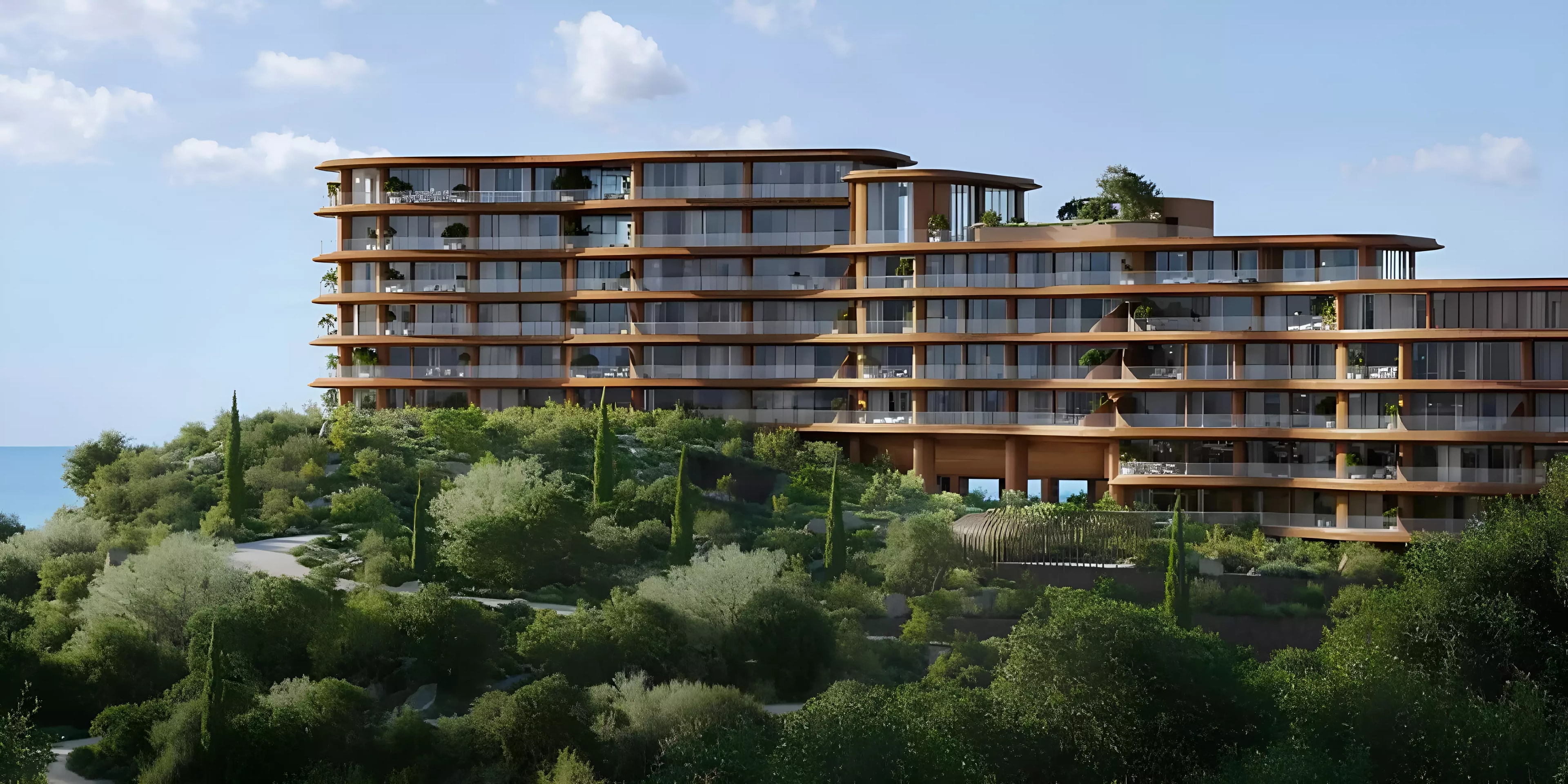 Impressie van Jumeirah Asora Bay, woningen van Meraas Holding in Jumeirah, Dubai