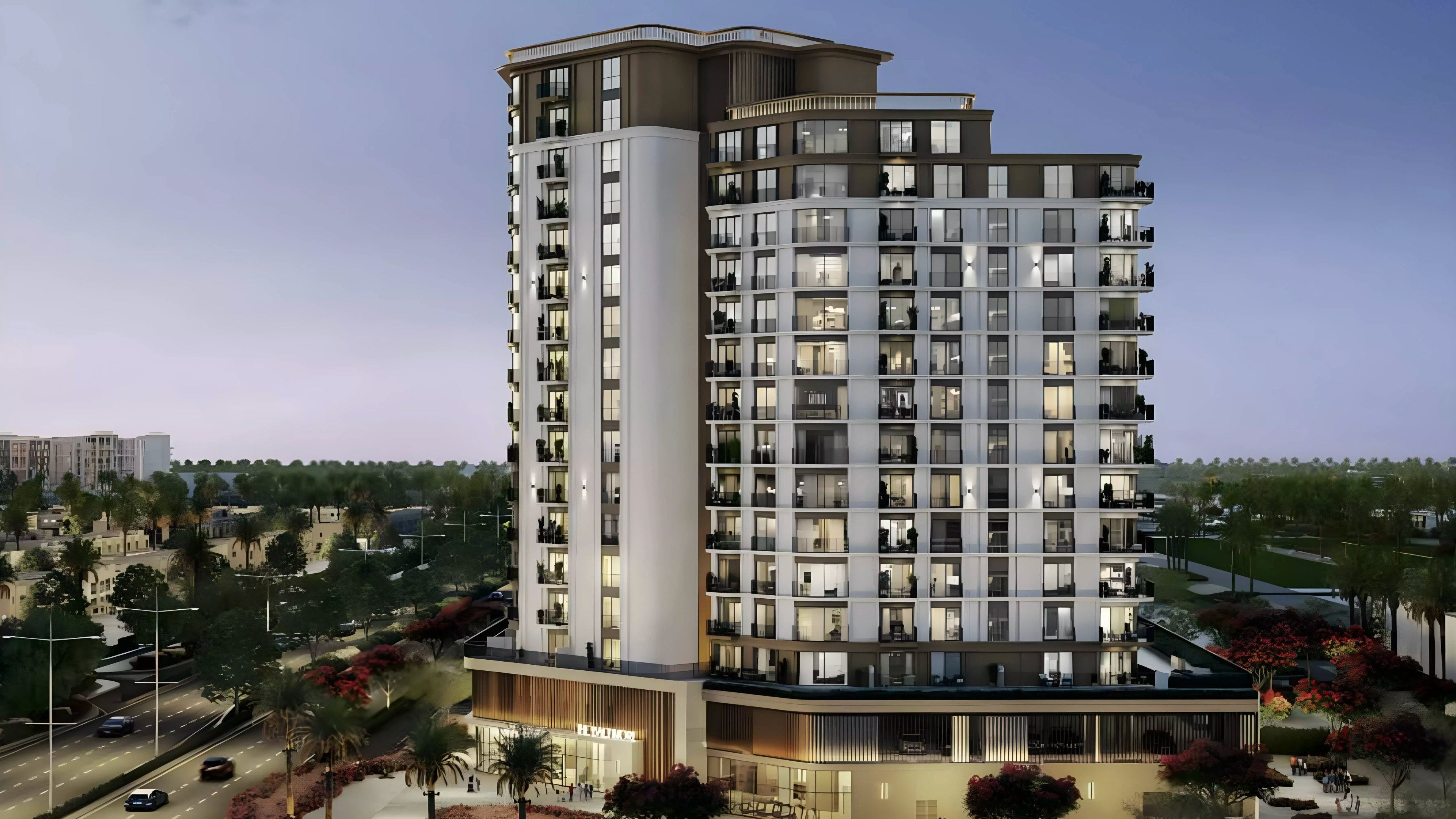 Impressie van The Baltimore, appartementen van Nshama in Town Square, Dubai