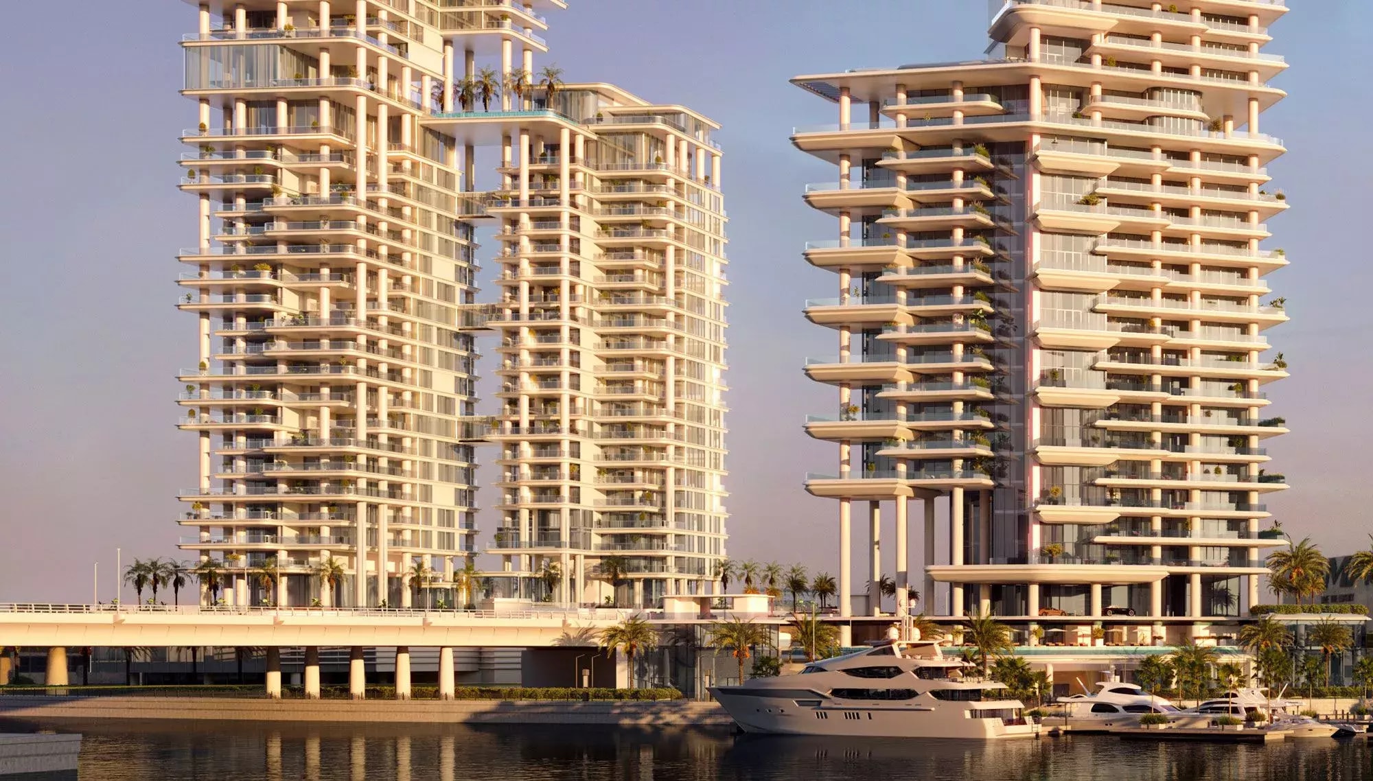 Impressie van Vela Viento, woningen van Omniyat Group in Business Bay, Dubai