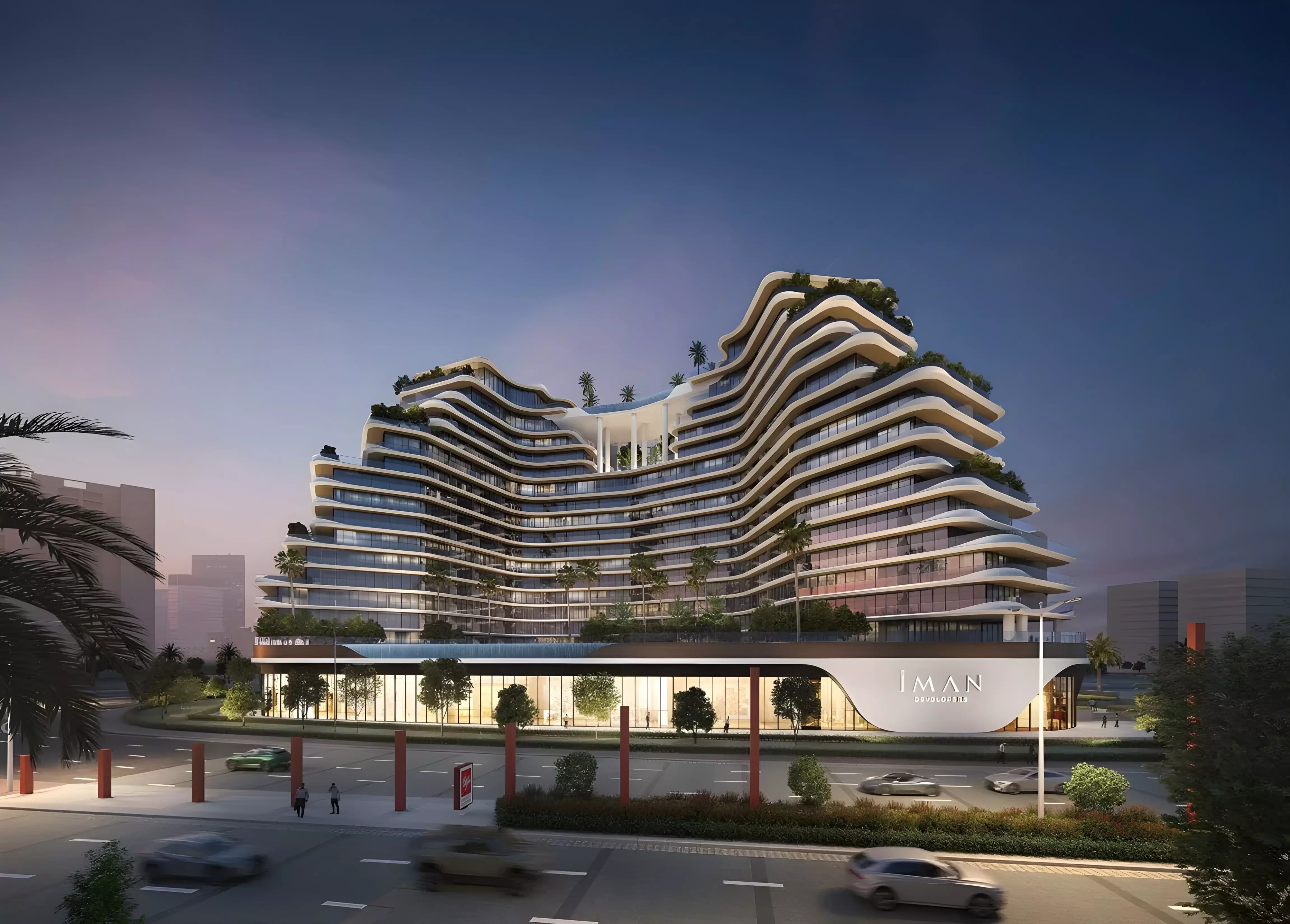 Impressie van 15 Cascade, woningen van Iman Developers in Motor City, Dubai