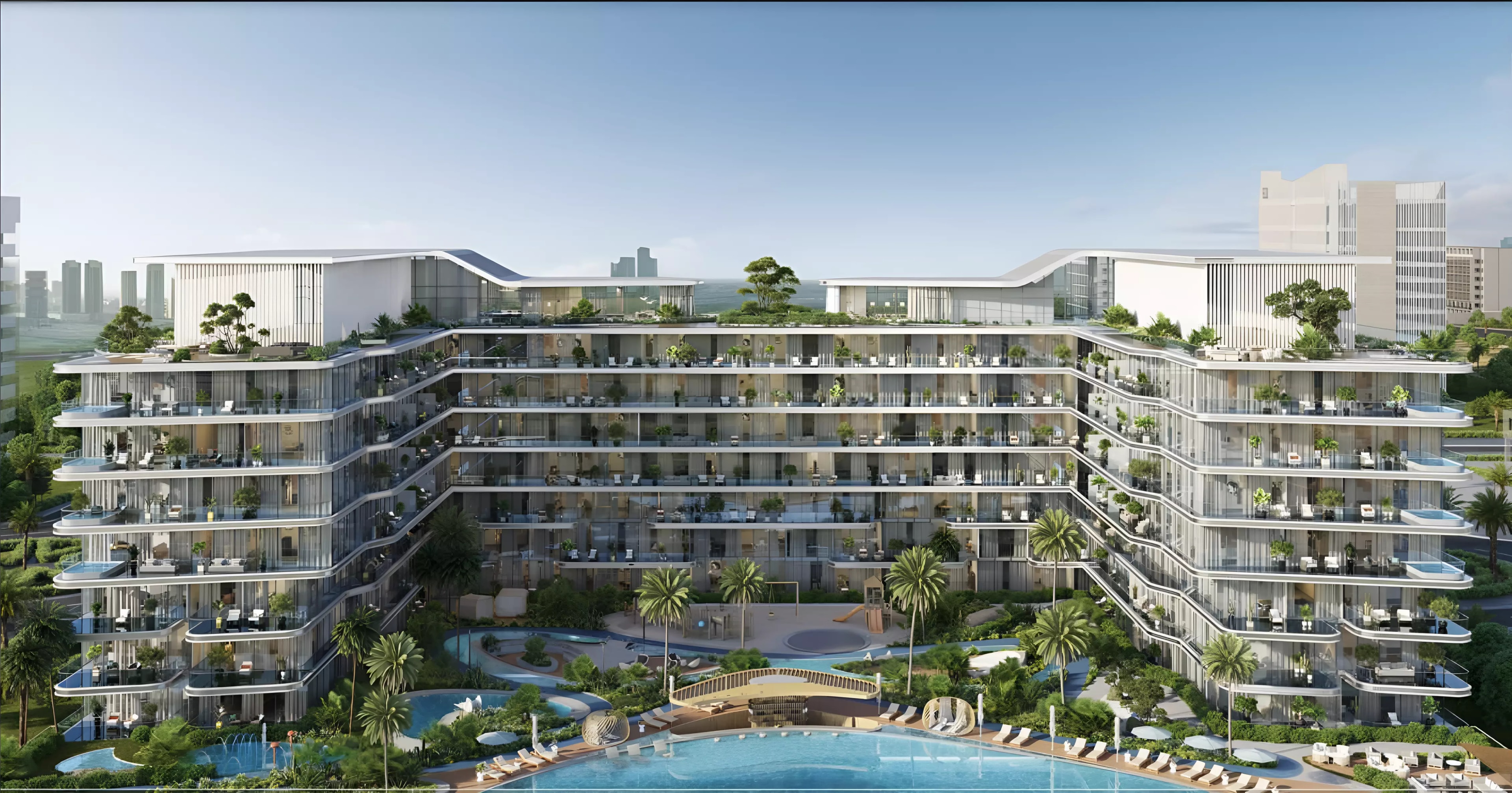 Impressie van Verano By Prescott, appartementen van Prescott Real Estate Development in Dubai Studio City, Dubai