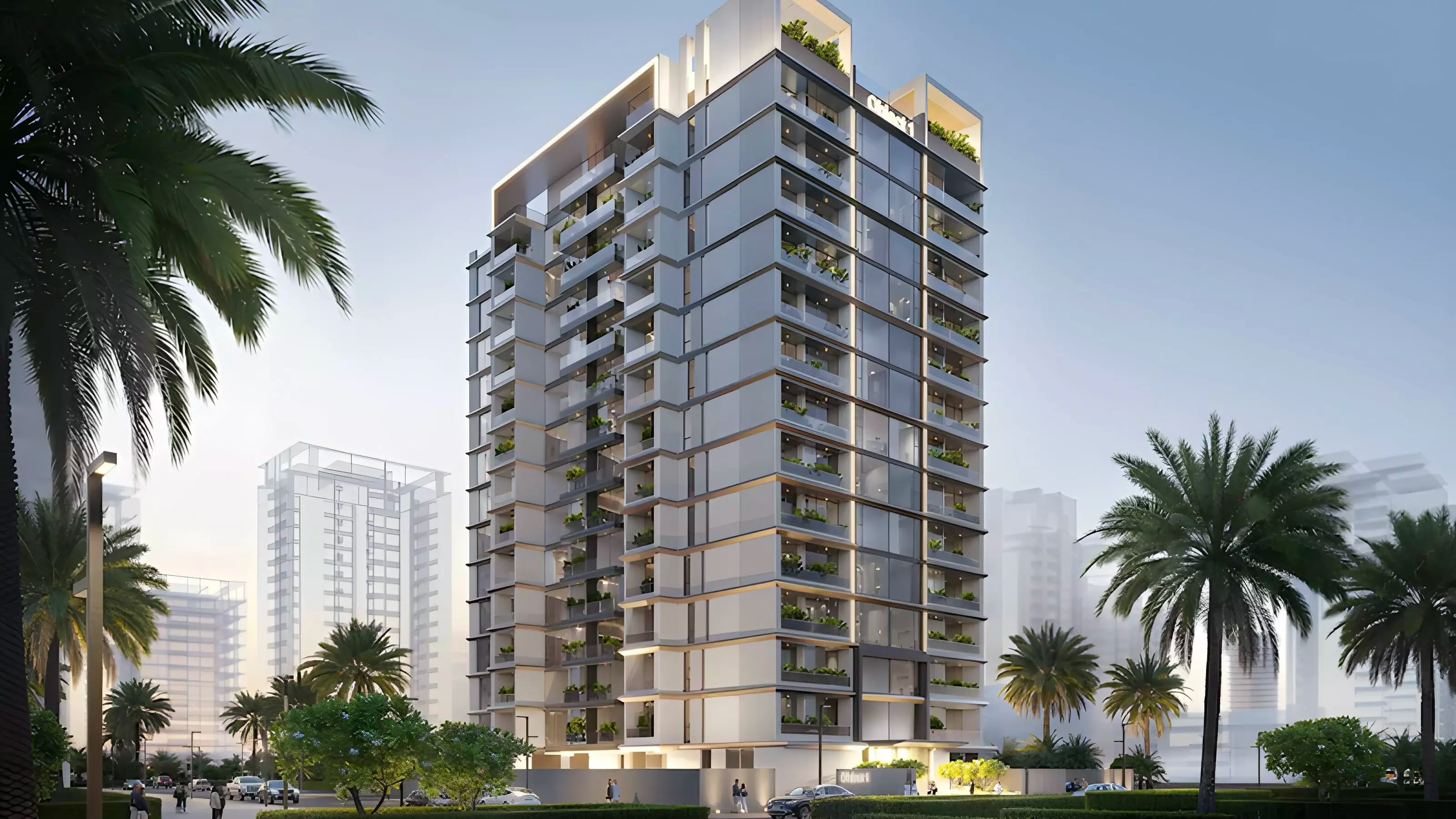 Impressie van Verdan1a 1, appartementen van Object 1 in Dubai Land Residence Complex, Dubai