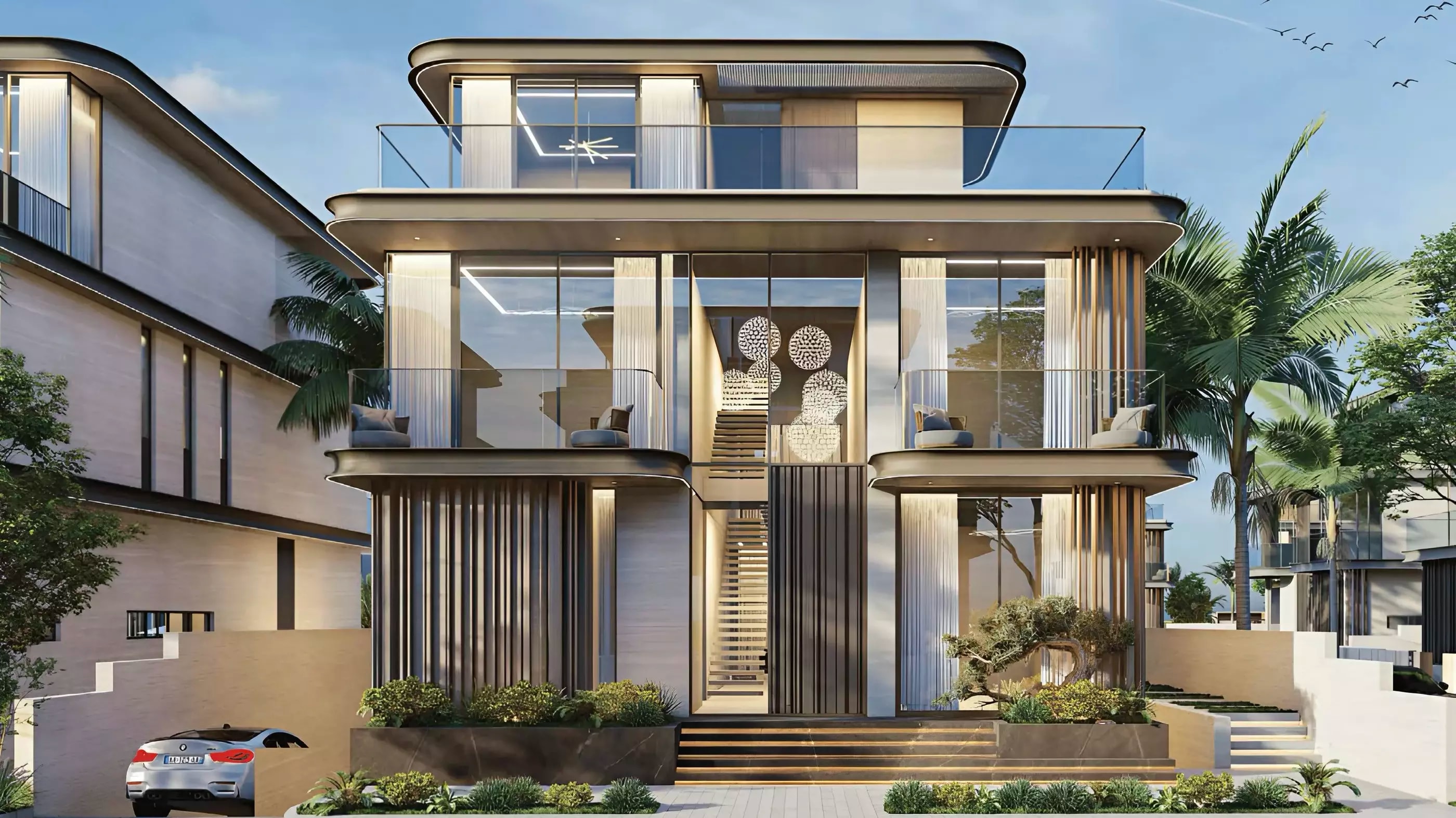 Impressie van Wellington Grand Villas, villa's van Wellington Developments in Mohammed Bin Rashid City, Dubai