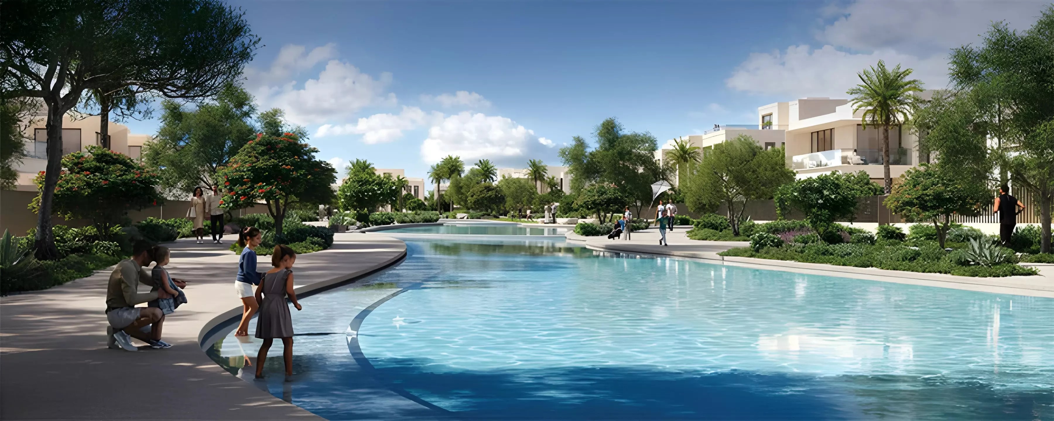 Impressie van Oasis Address Branded Villas, villa's van Emaar Properties in The Oasis by Emaar, Dubai