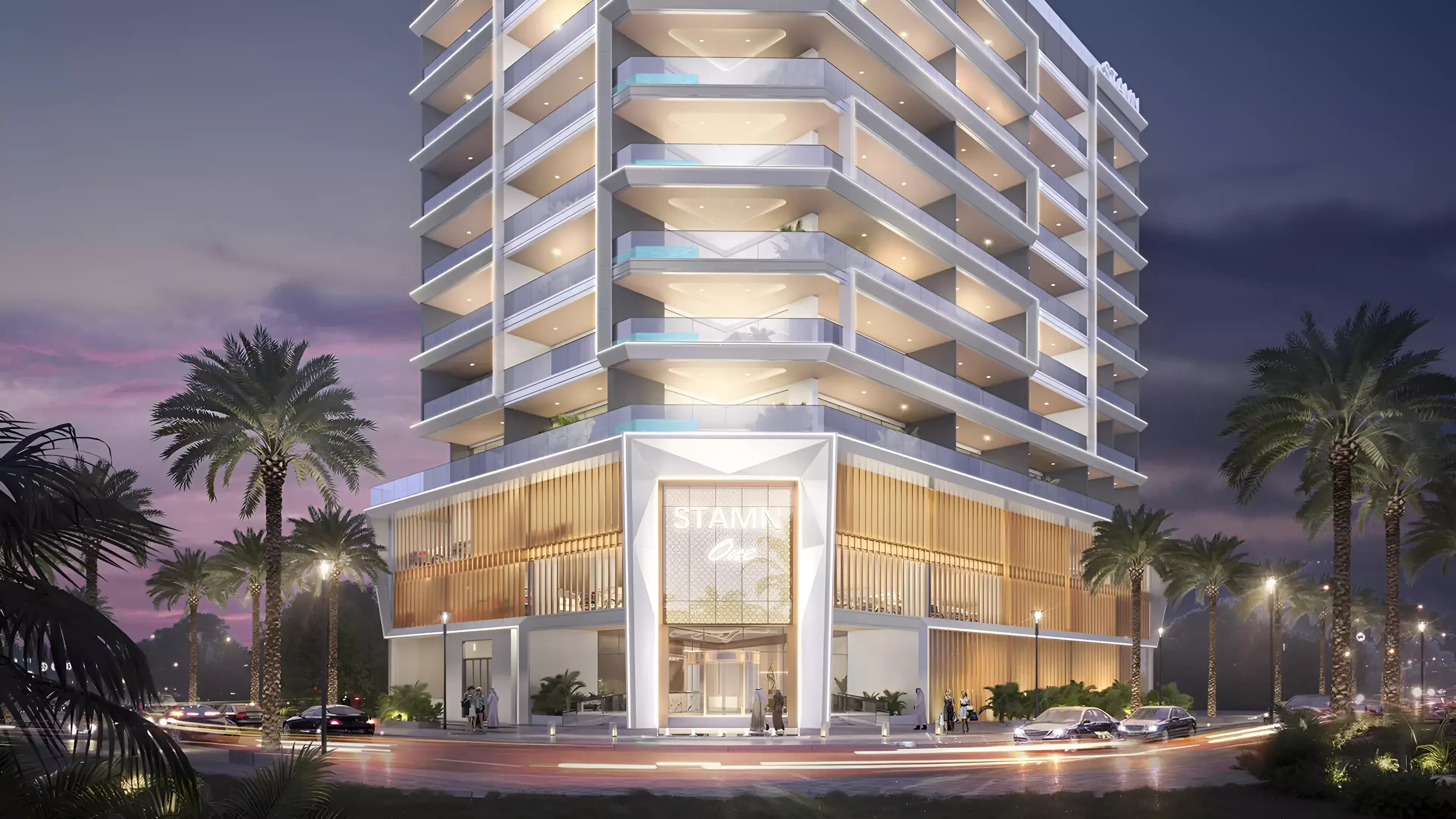 Impressie van Stamn One, appartementen van Stamn Real Estate Development in Jumeirah Garden City, Dubai