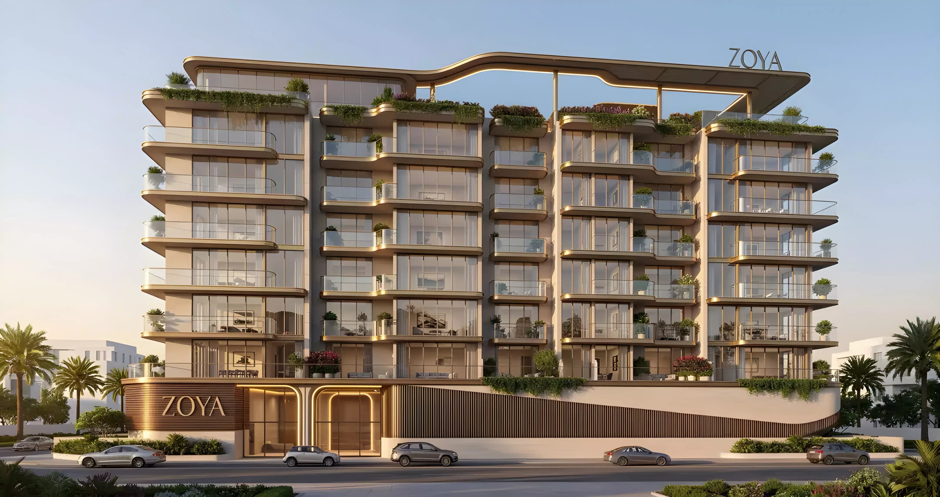 Impressie van Siana, appartementen van Zoya Developments in Dubai Industrial City, Dubai