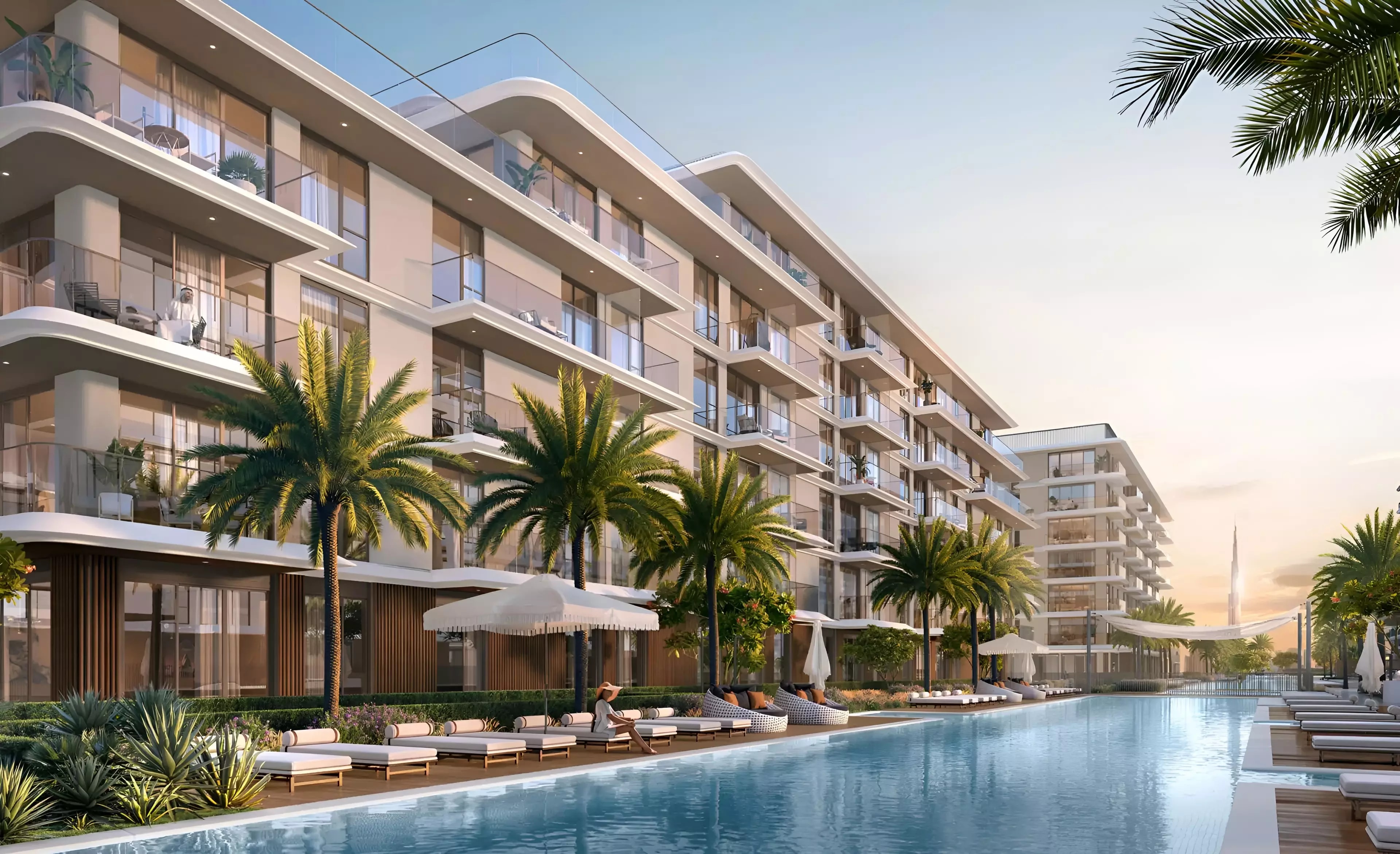 Impressie van Ocean Views, appartementen van Emaar Properties in Mina Rashid, Dubai