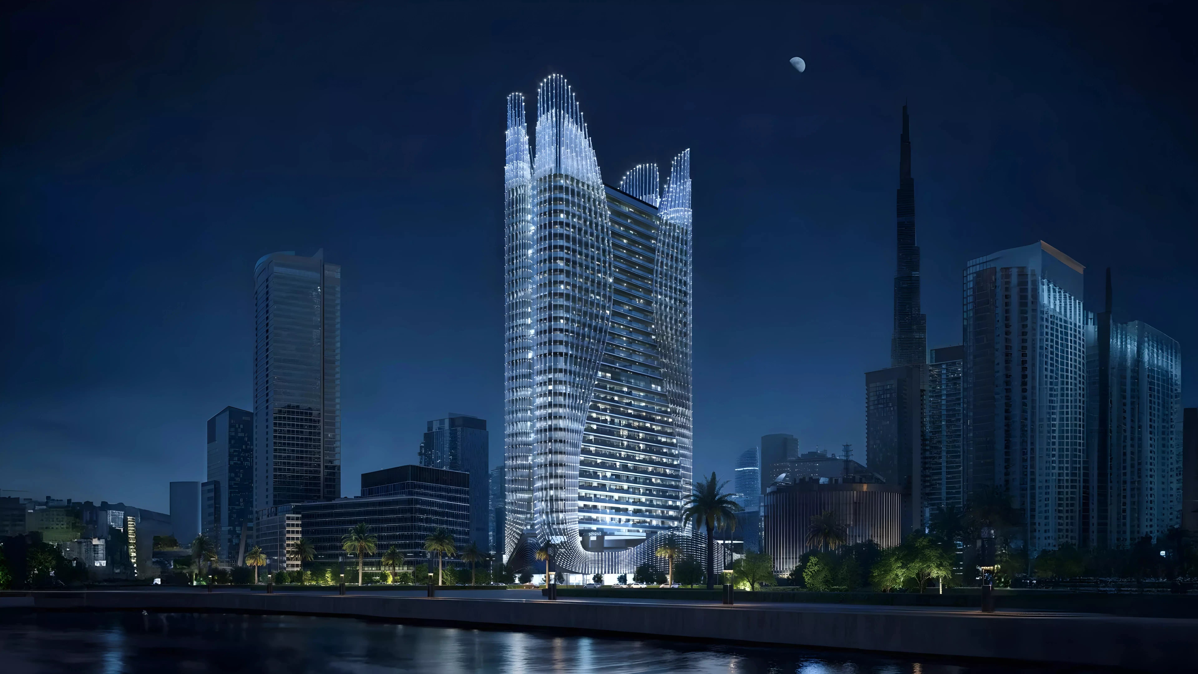 Impressie van Binghatti Skyhall, woningen van Binghatti Developers in Business Bay, Dubai