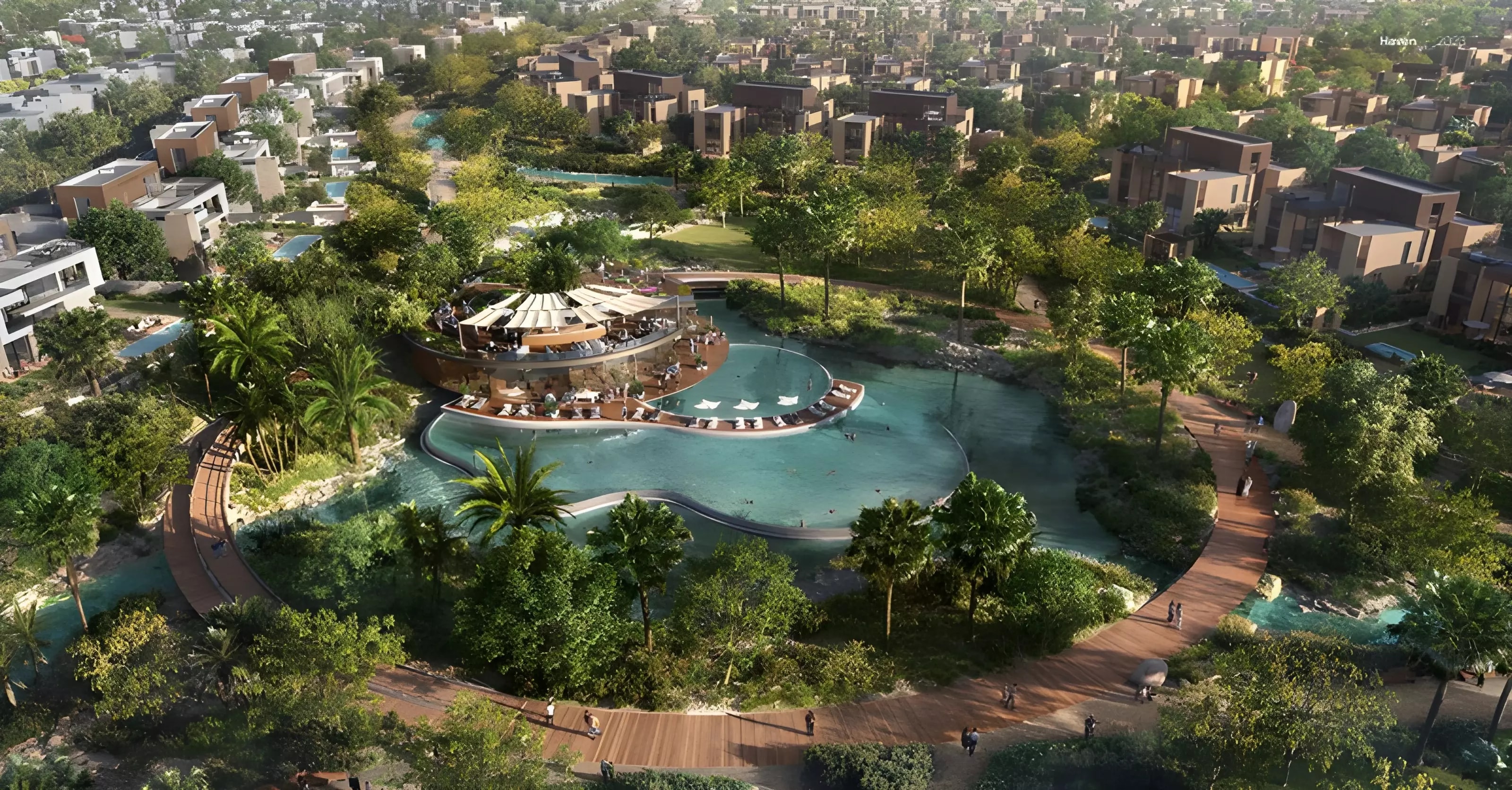 Impressie van Serenity, villa's van Aldar Properties in Haven By Aldar, Dubai