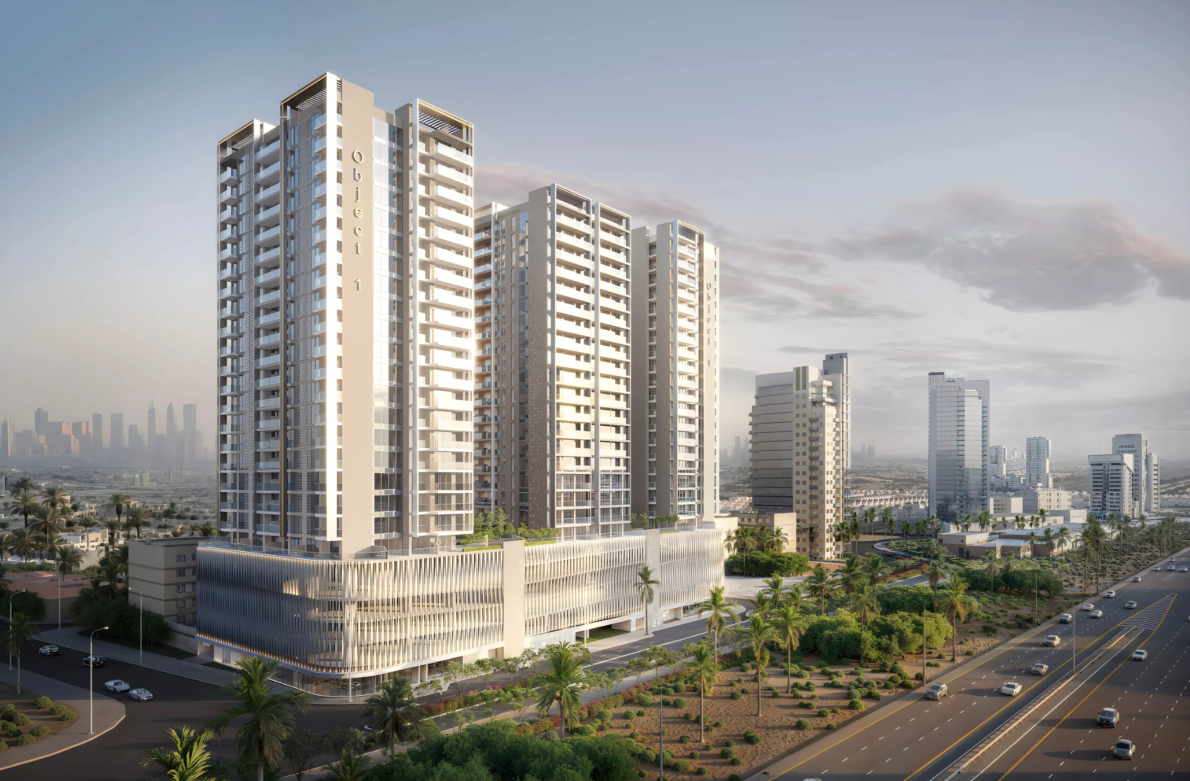 Impressie van Lum1nar Tower 3, appartementen van Object 1 in Jumeirah Village Triangle, Dubai