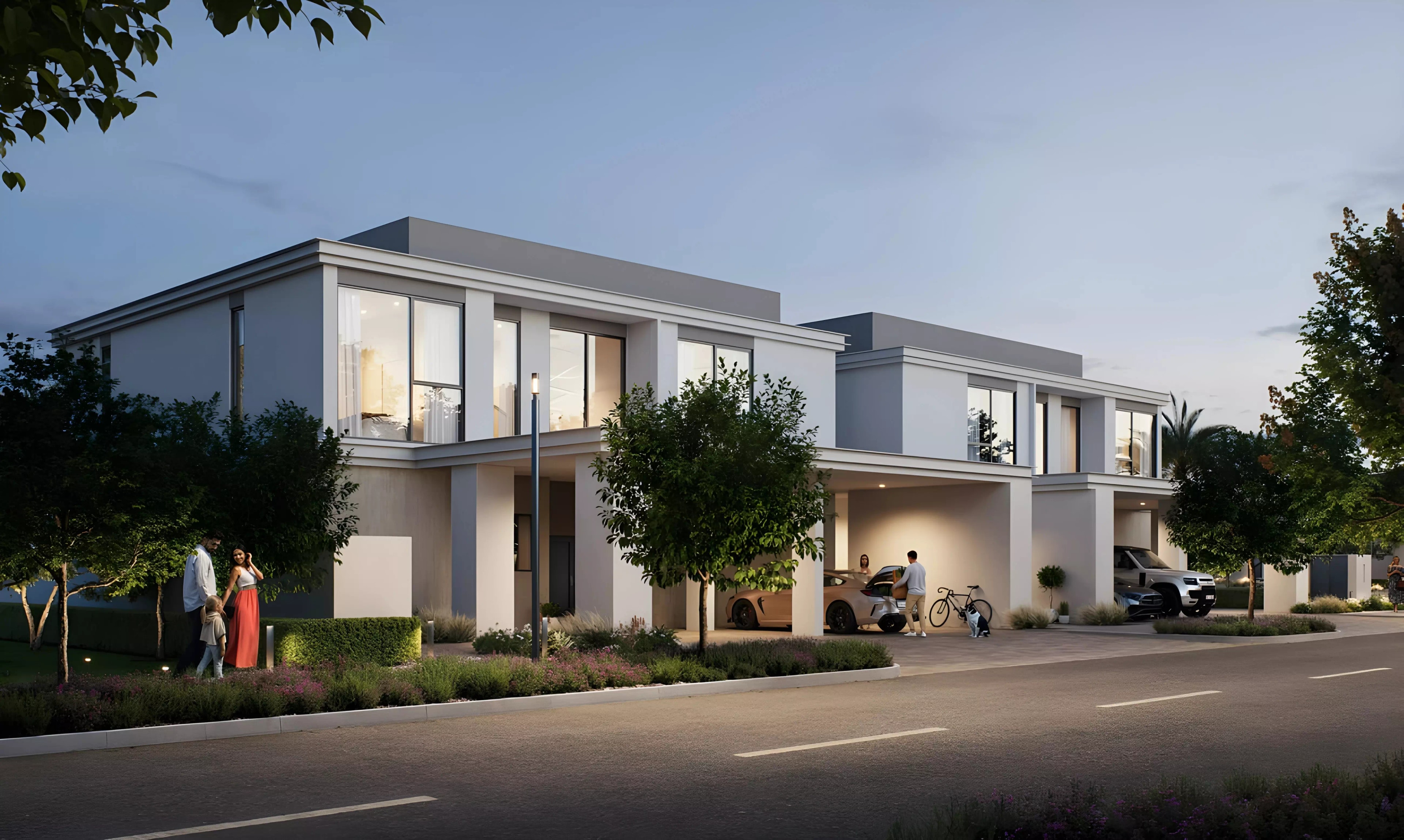 Impressie van Greenspoint, woningen van Emaar Properties in Emaar South, Dubai