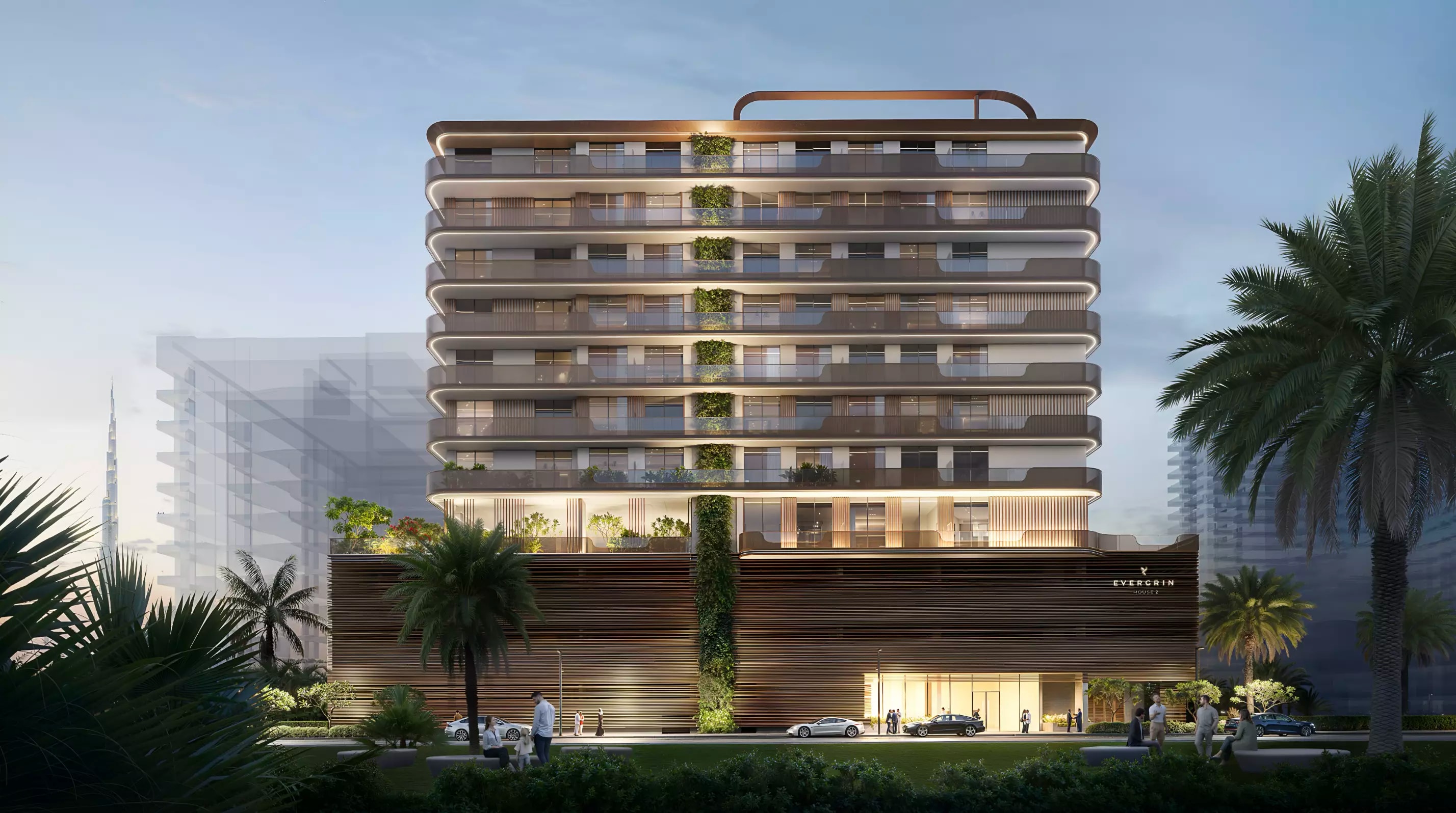 Impressie van Evergrin House Phase 2 By Object 1, appartementen van Object 1 in Jumeirah Garden City, Dubai