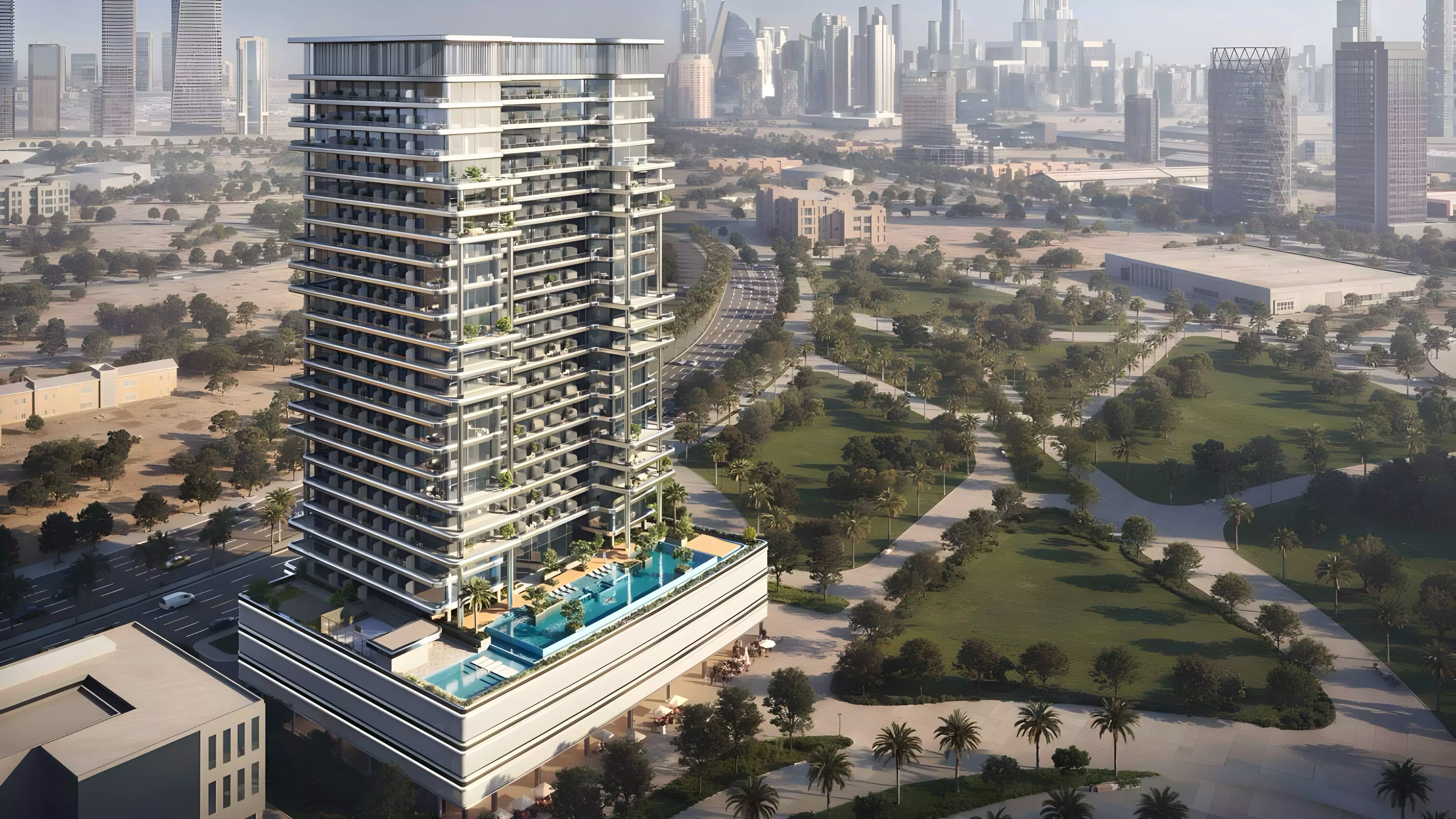 Impressie van Binghatti Hillside, appartementen van Binghatti Developers in Dubai Science Park, Dubai