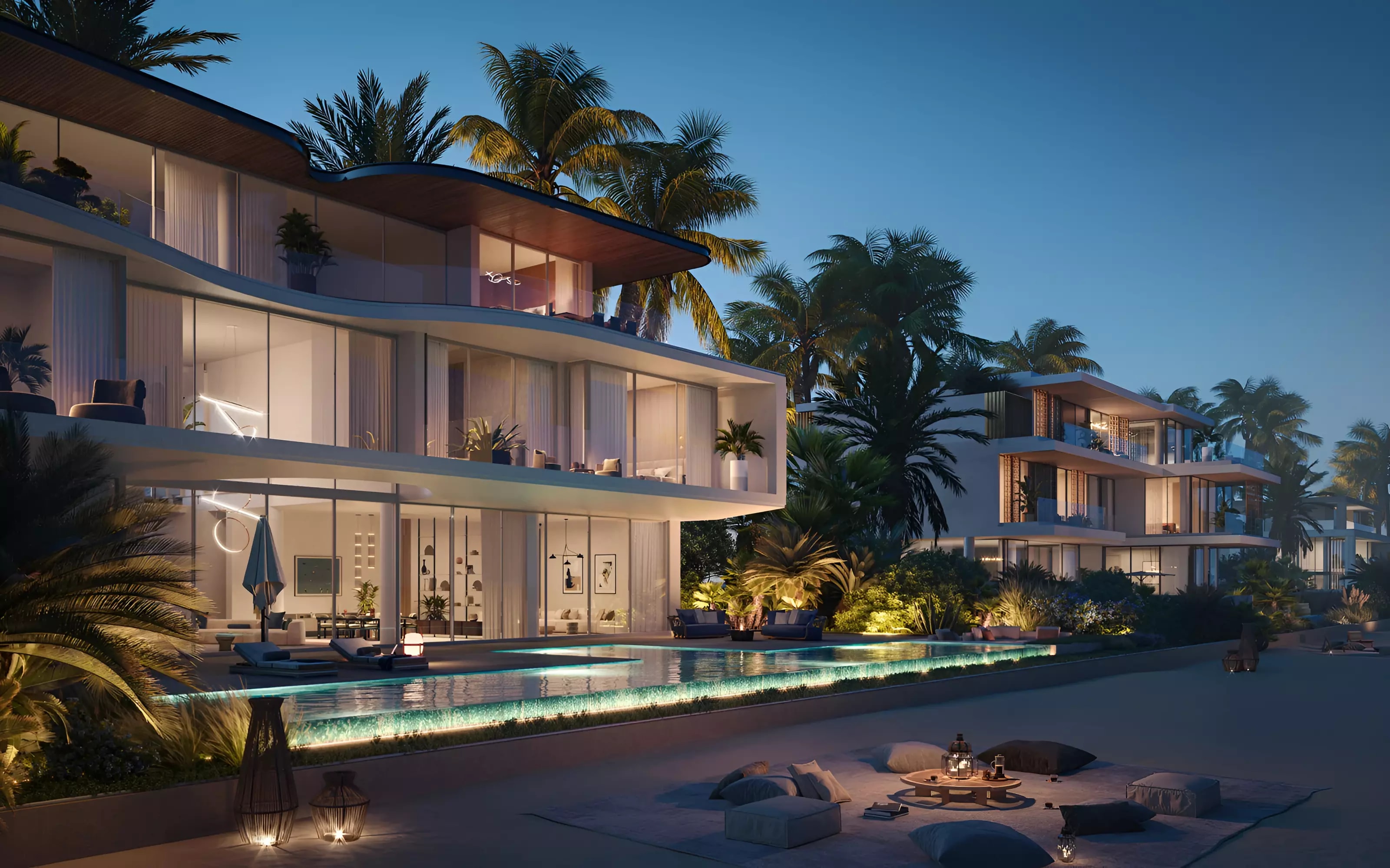 Impressie van Palm Jebel Ali - Frond A, villa's van Nakheel in Palm Jebel Ali, Dubai