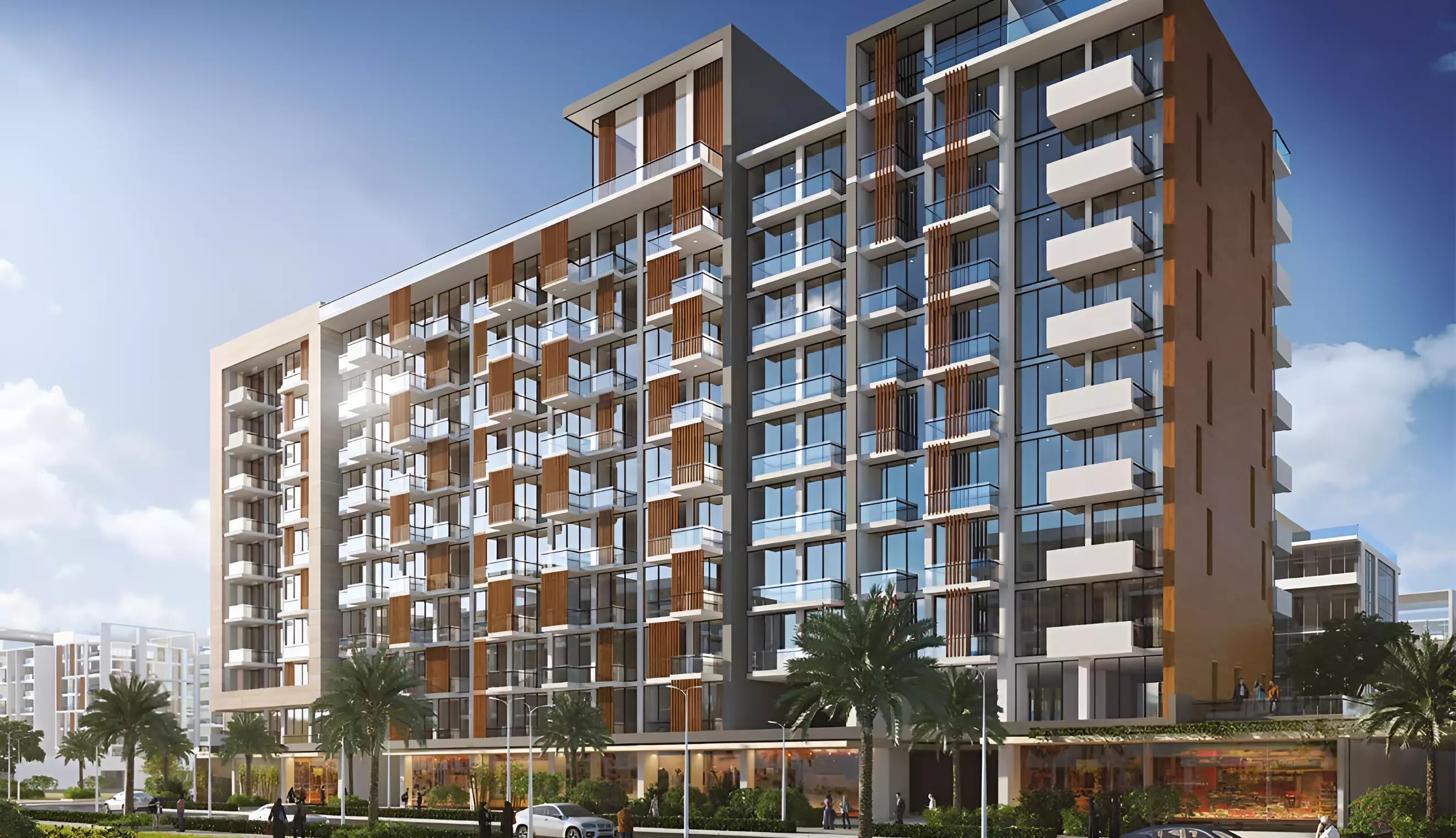 Impressie van Azizi Riviera 50, appartementen van Azizi Developments in Meydan, Dubai