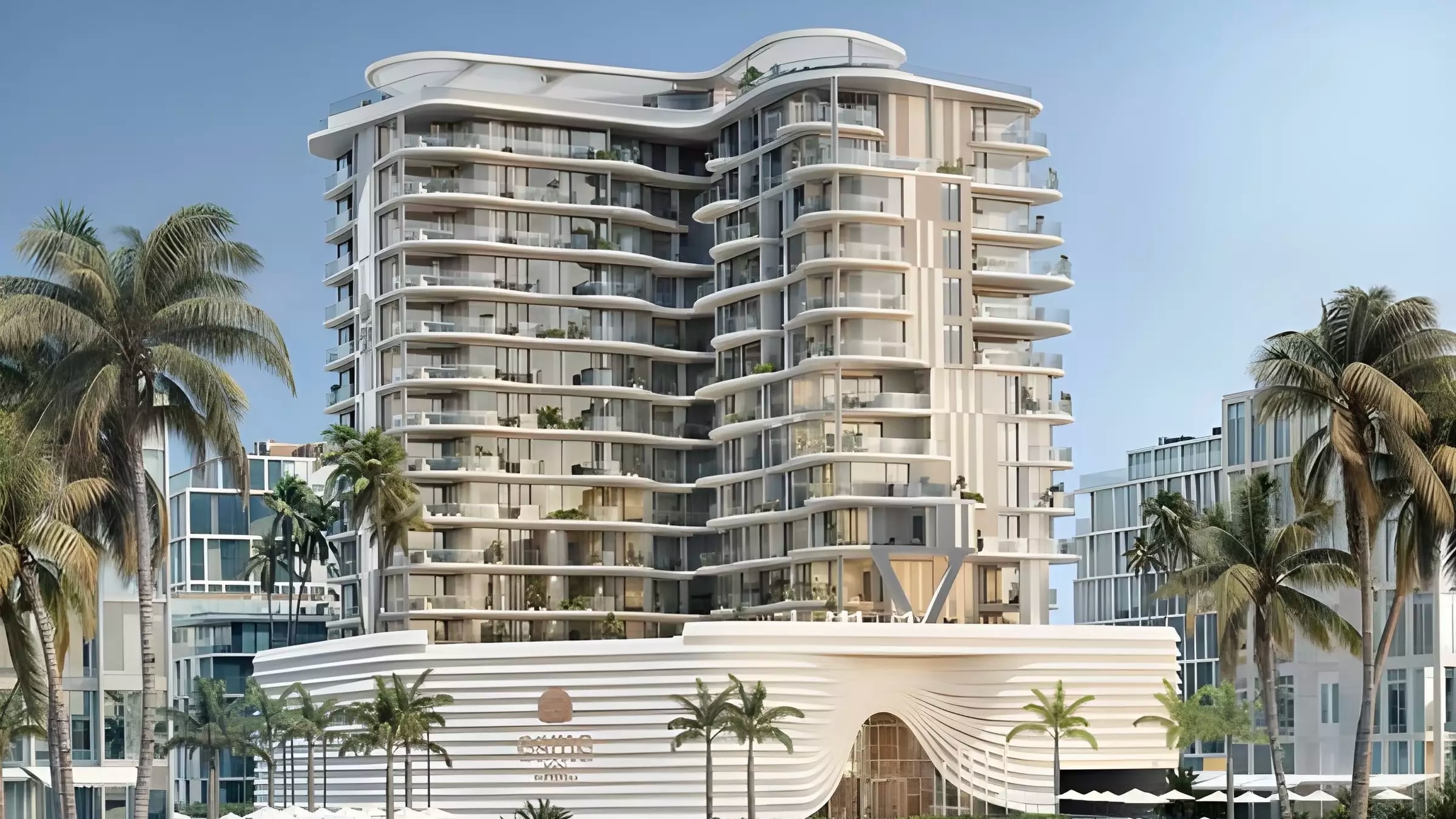 Impressie van Esme Beach Residences, appartementen van Elysian Development in Dubai Islands, Dubai