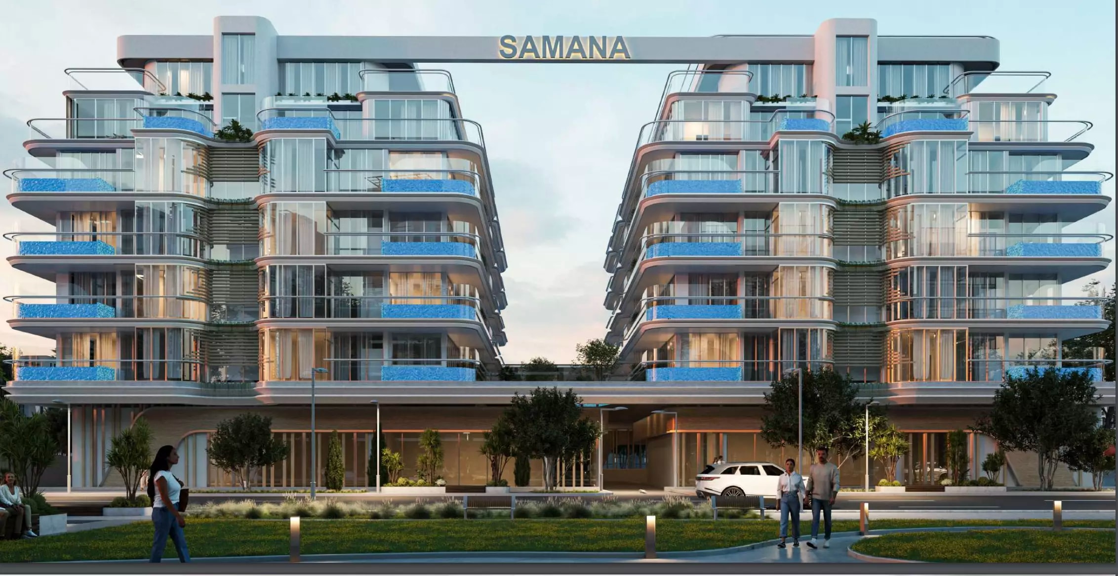 Impressie van Rome By Samana, appartementen van Samana Developers in Mohammed Bin Rashid City, Dubai