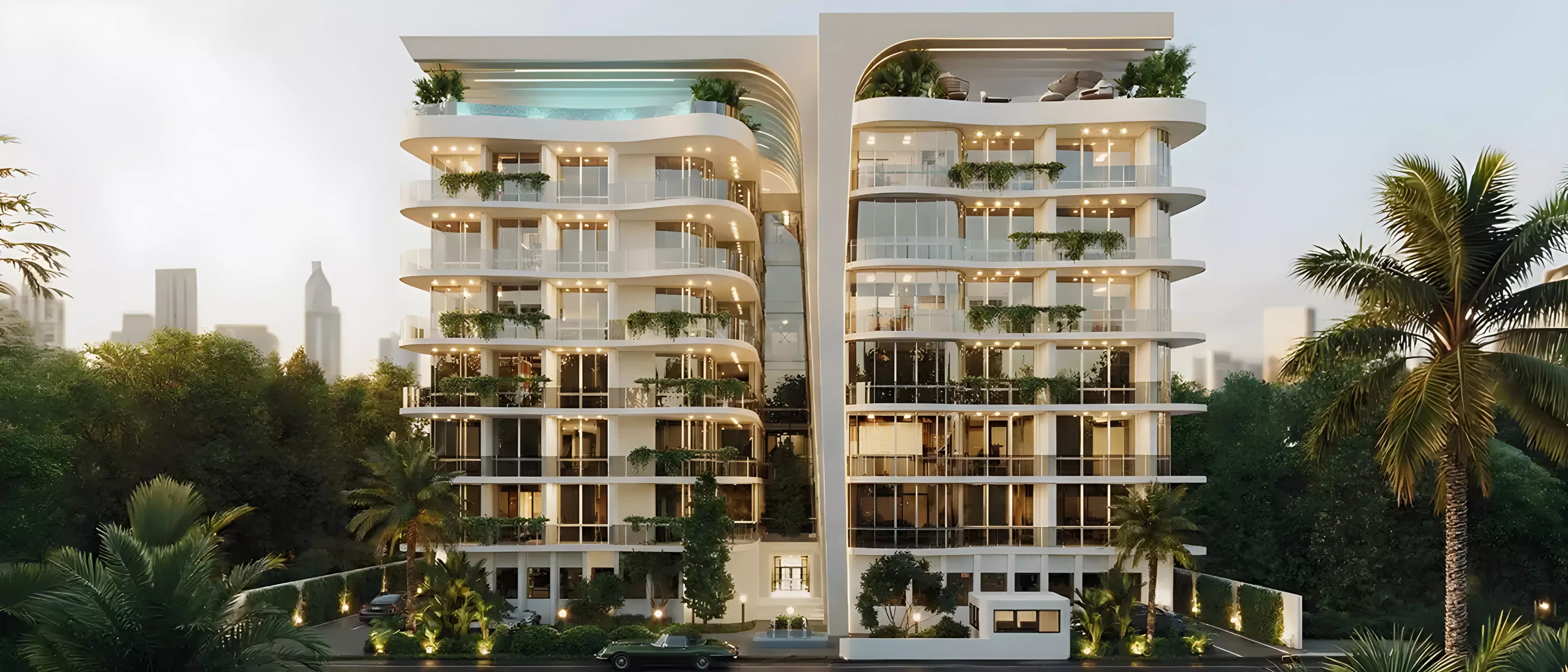 Impressie van Lincoln Star Residence 3, appartementen van Lincoln Star Real Estate Development in Dubai South (Dubai World Central), Dubai