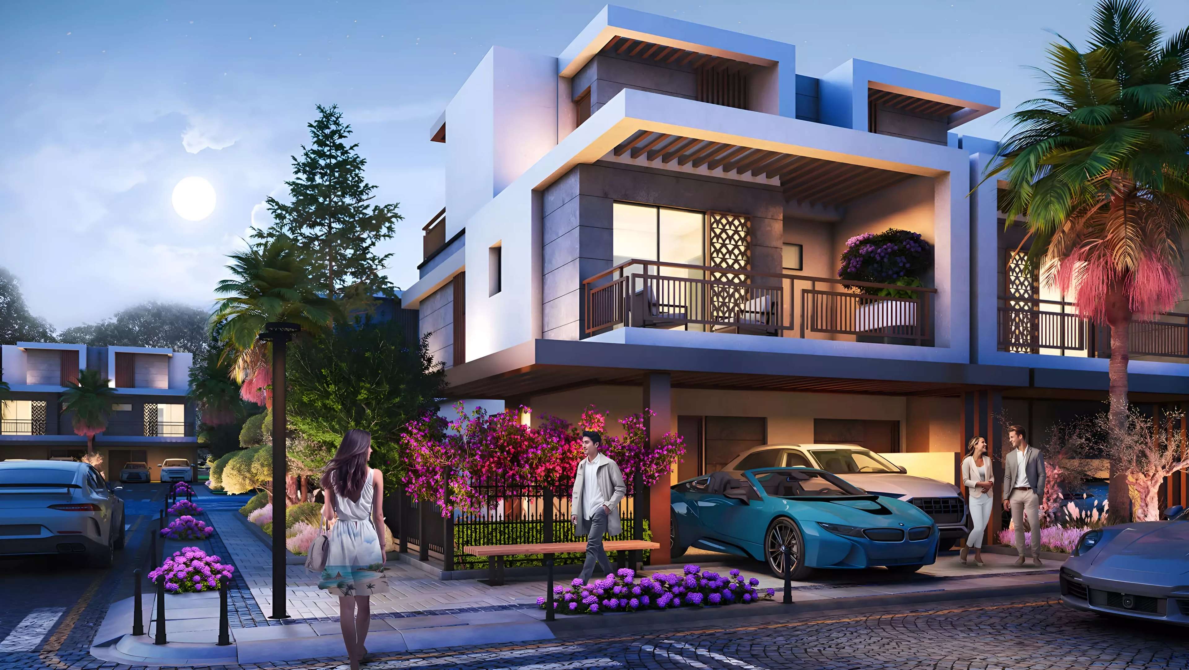 Impressie van Violet 4, townhouses van Damac Properties in Damac Hills 2, Dubai