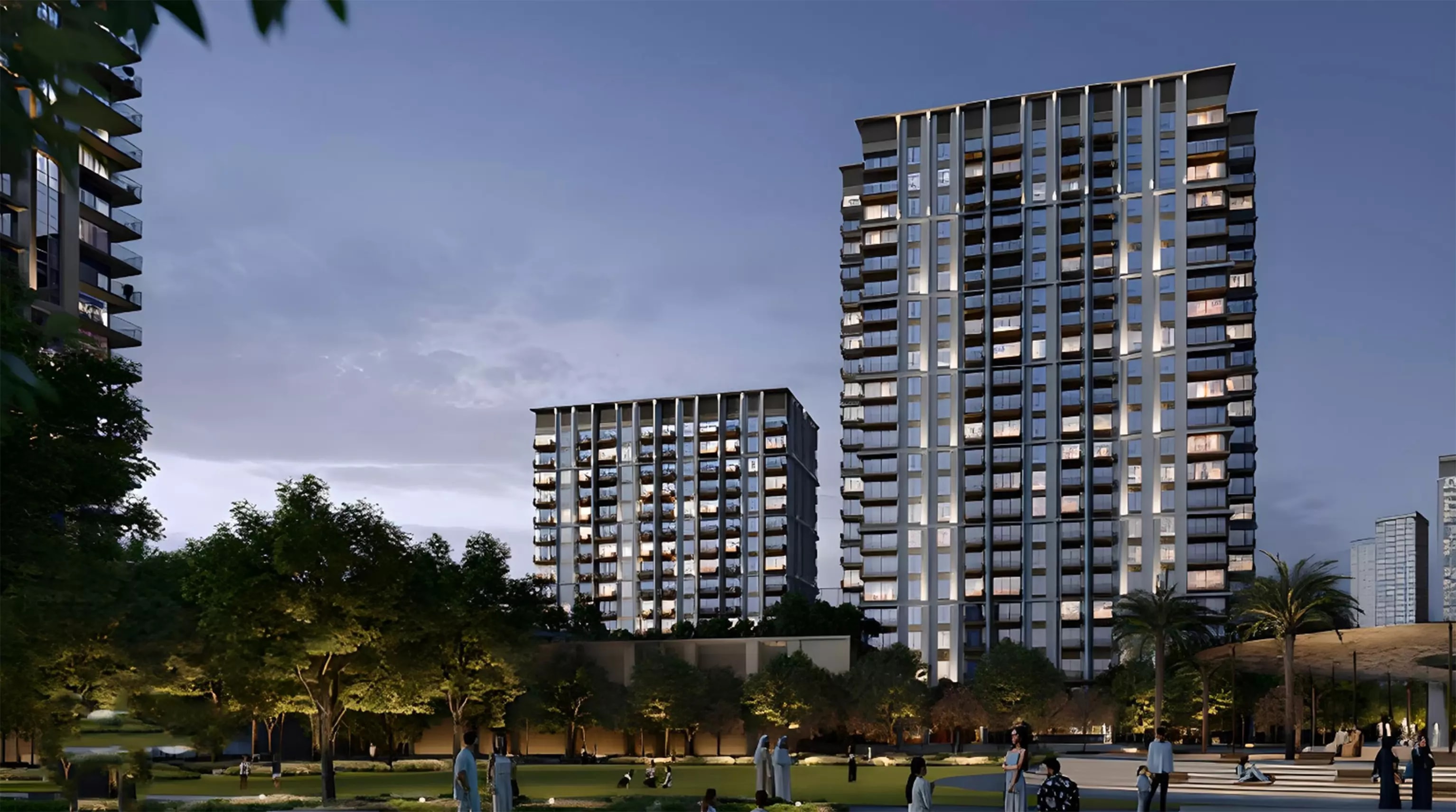Impressie van Emaar Altus, appartementen van Emaar Properties in Dubai Creek Harbour (The Lagoons), Dubai