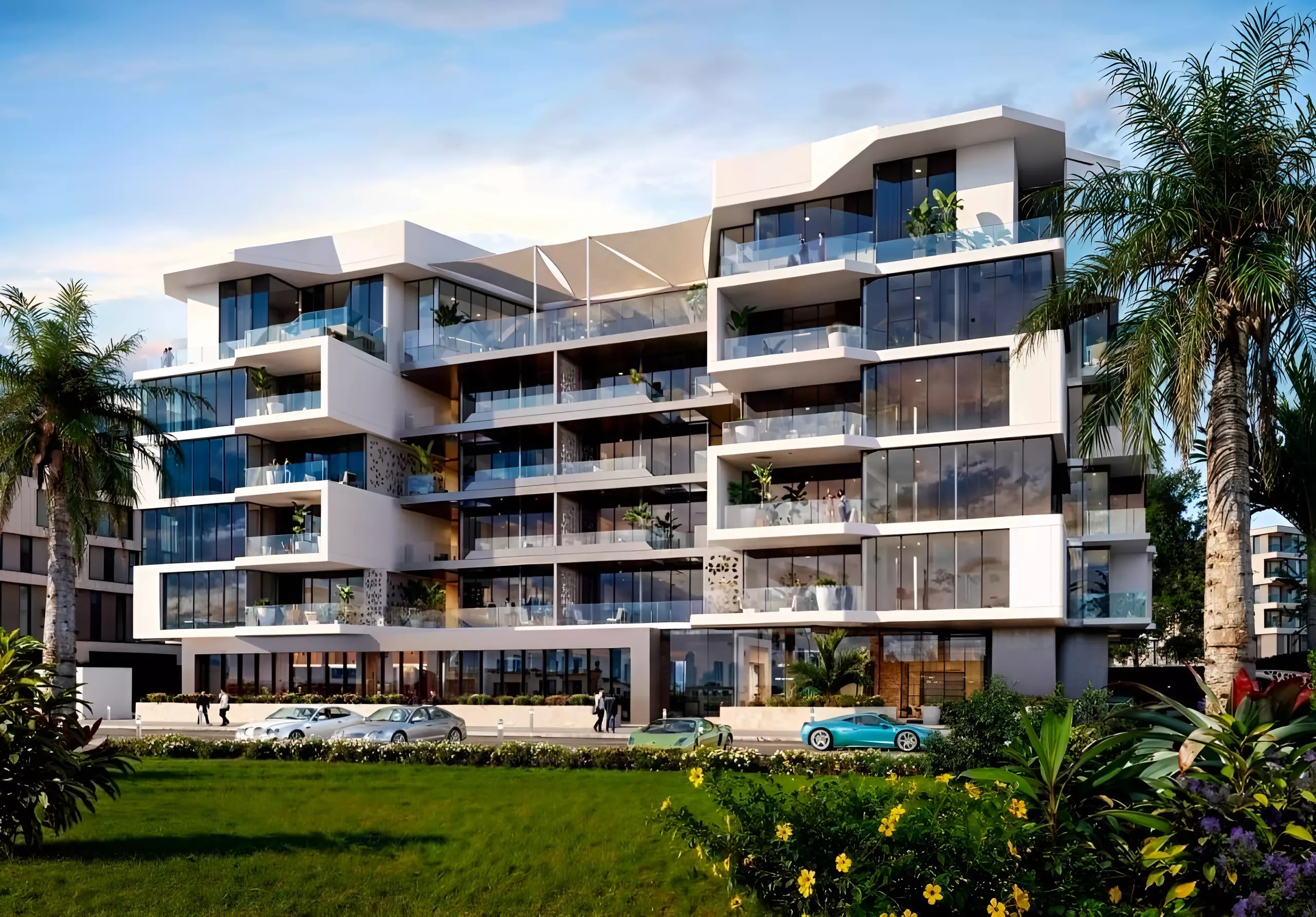 Impressie van Ayana Gardens, woningen van Tuscany Real Estate Development in Meydan, Dubai