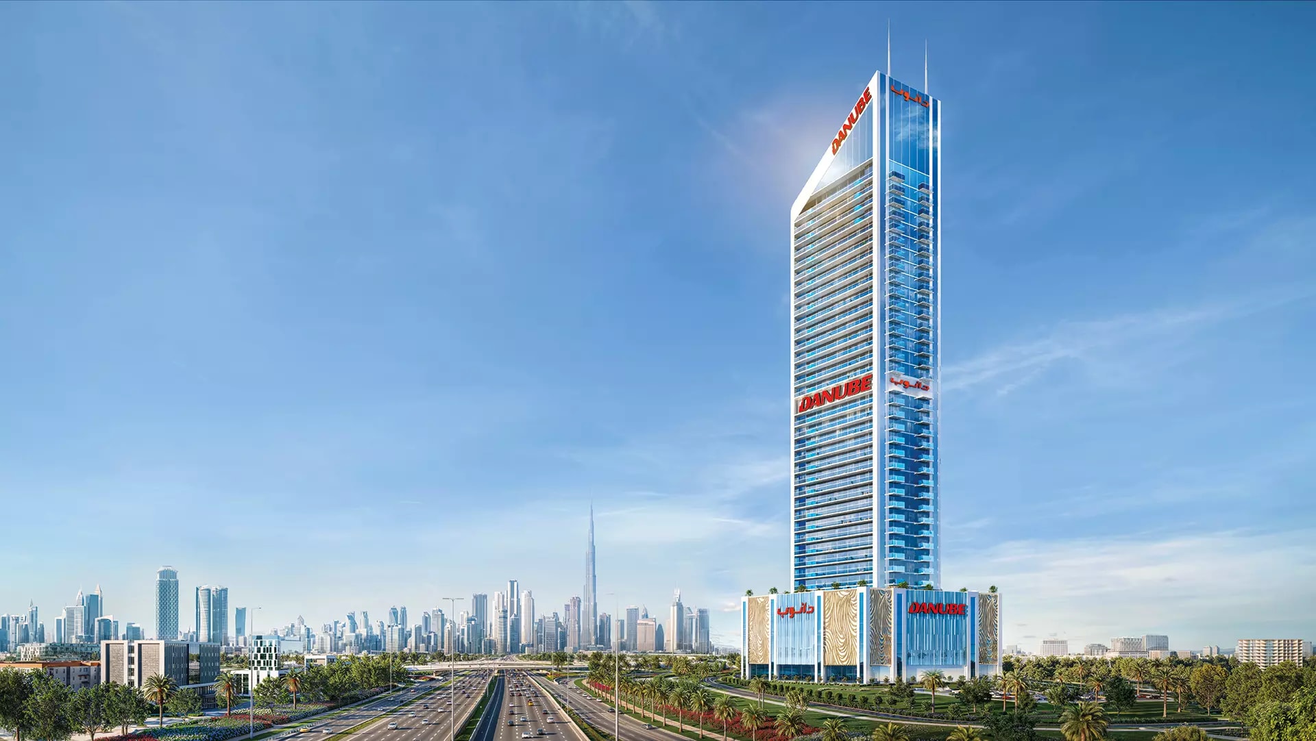 Impressie van Danube Oasiz, woningen van Danube Properties in Dubai Silicon Oasis, Dubai