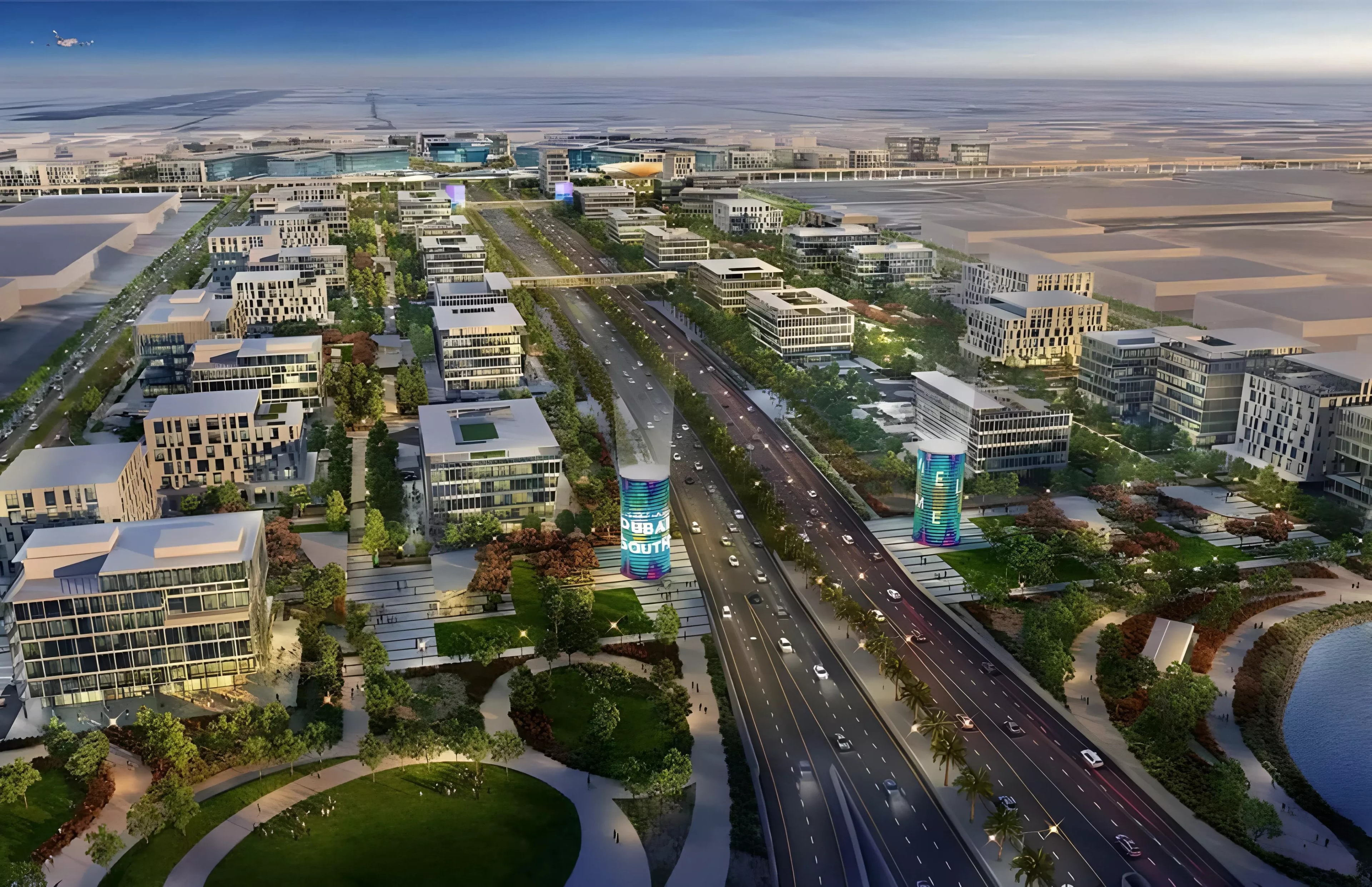 Impressie van Cresswell Views, appartementen van Arady Properties in Dubai South (Dubai World Central), Dubai