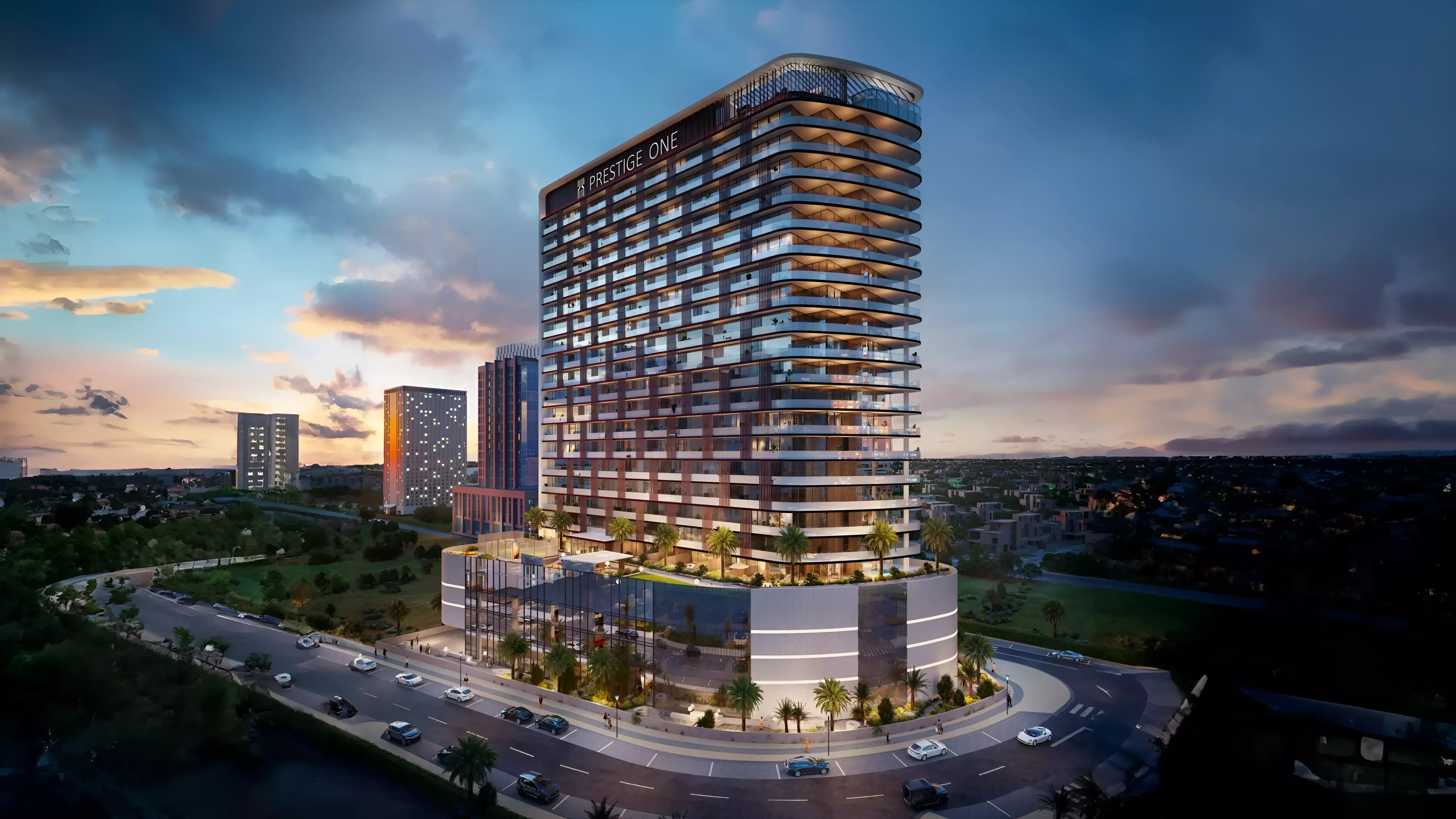 Impressie van The Place by Prestige One, appartementen van Prestige One Developments in Dubai Sports City, Dubai