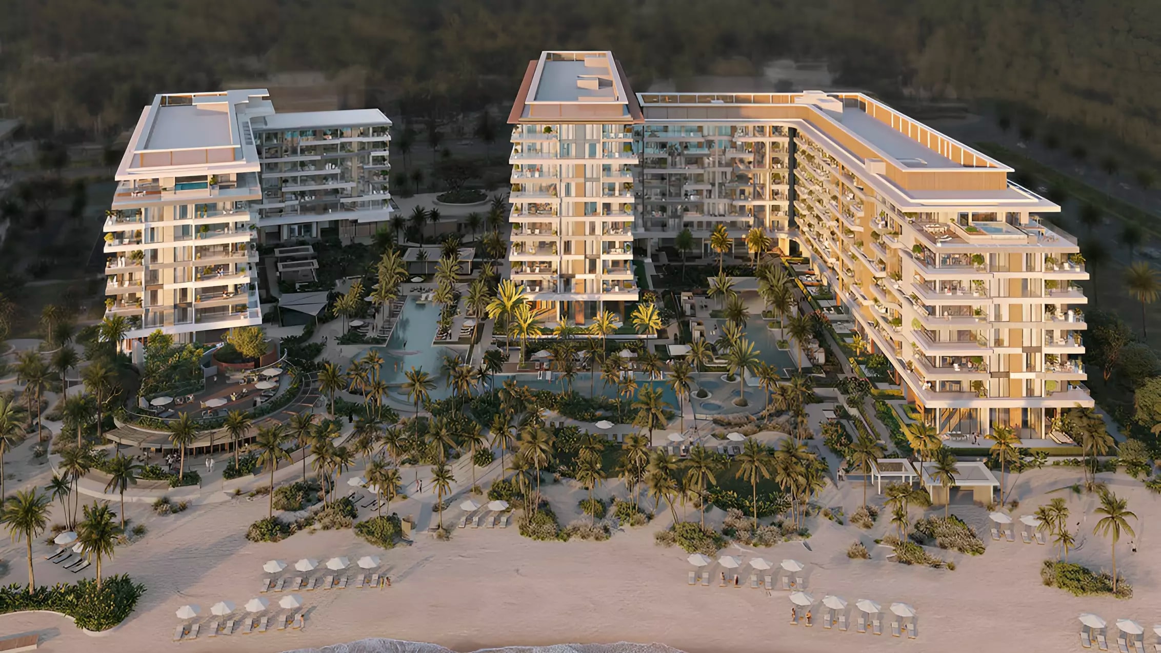 Impressie van Ellington Cove, woningen van Ellington in Dubai Islands, Dubai