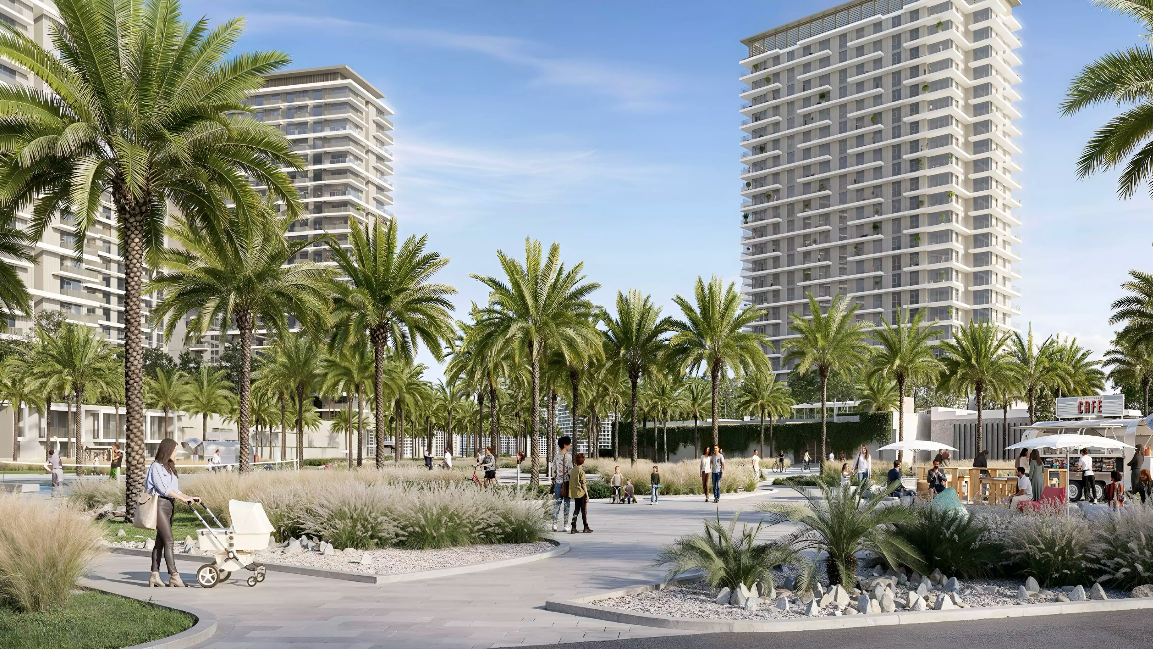 Impressie van Parkland, appartementen van Emaar Properties in Dubai Hills Estate, Dubai