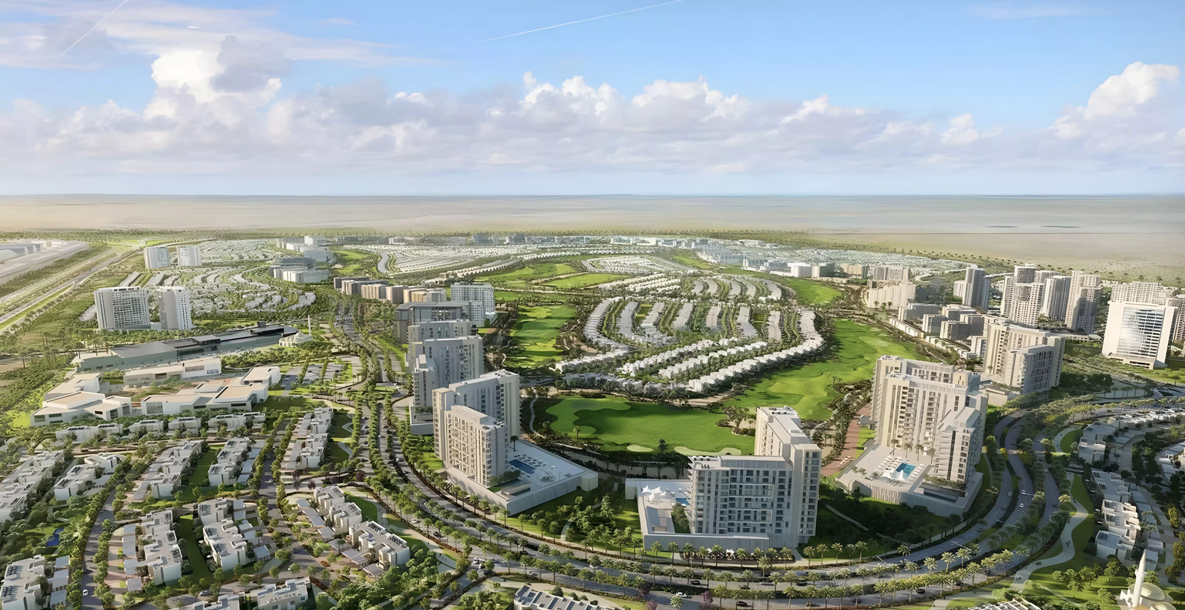 Impressie van One by Preston, appartementen van Preston in Dubai South (Dubai World Central), Dubai