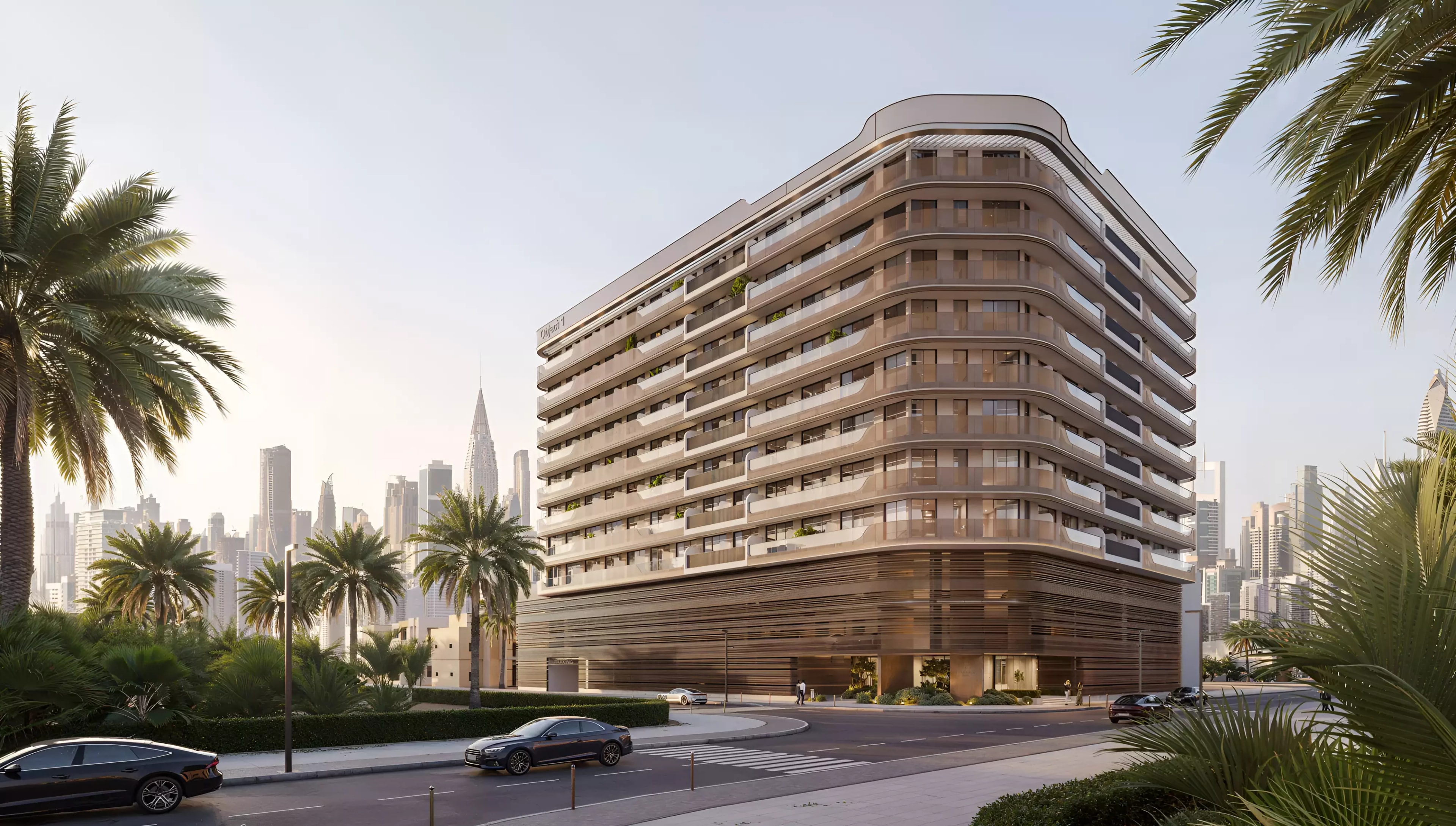 Impressie van Evergr1n House, appartementen van Object 1 in Jumeirah Garden City, Dubai