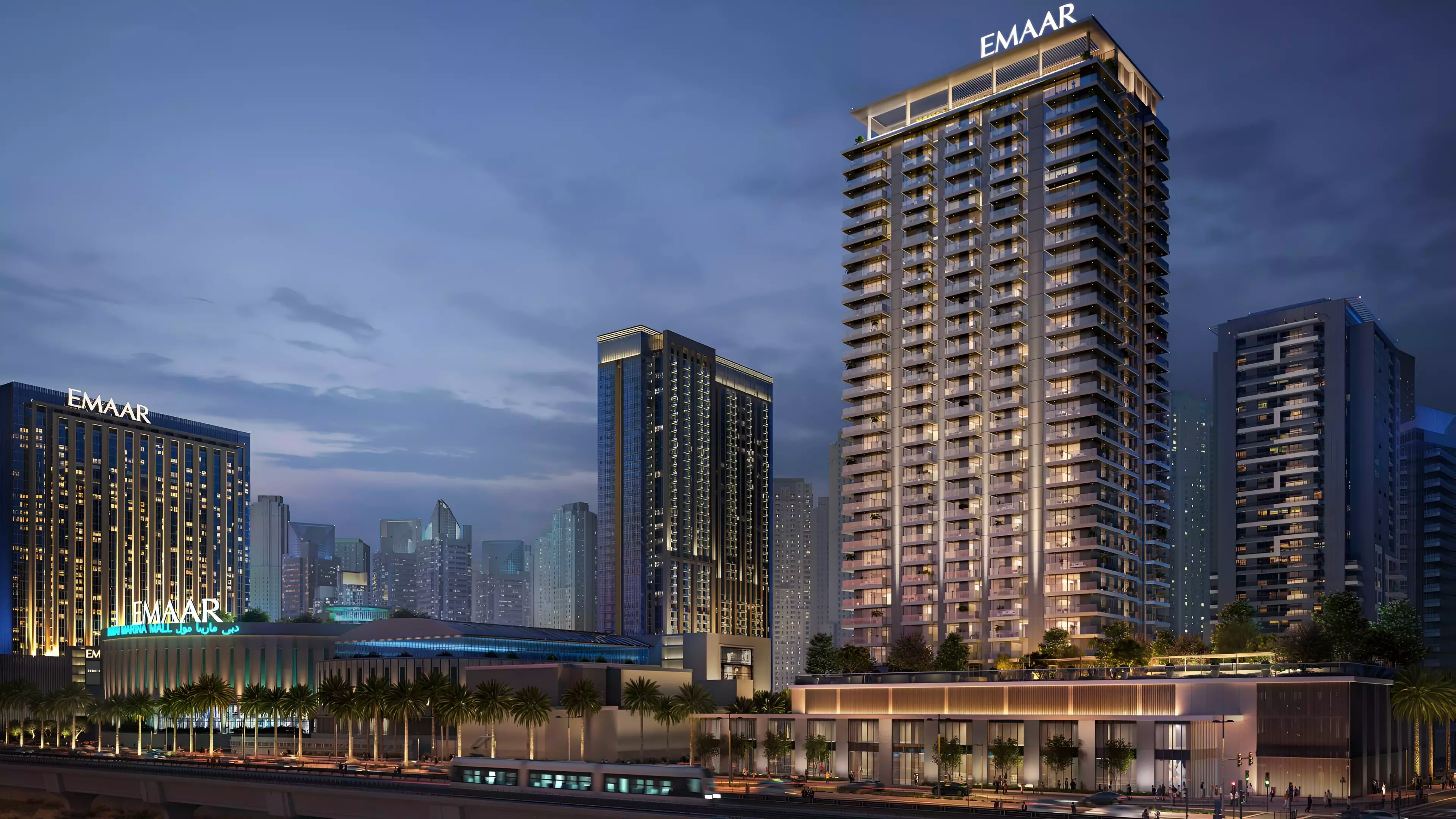 Impressie van Marina Cove, appartementen van Emaar Properties in Dubai Marina, Dubai
