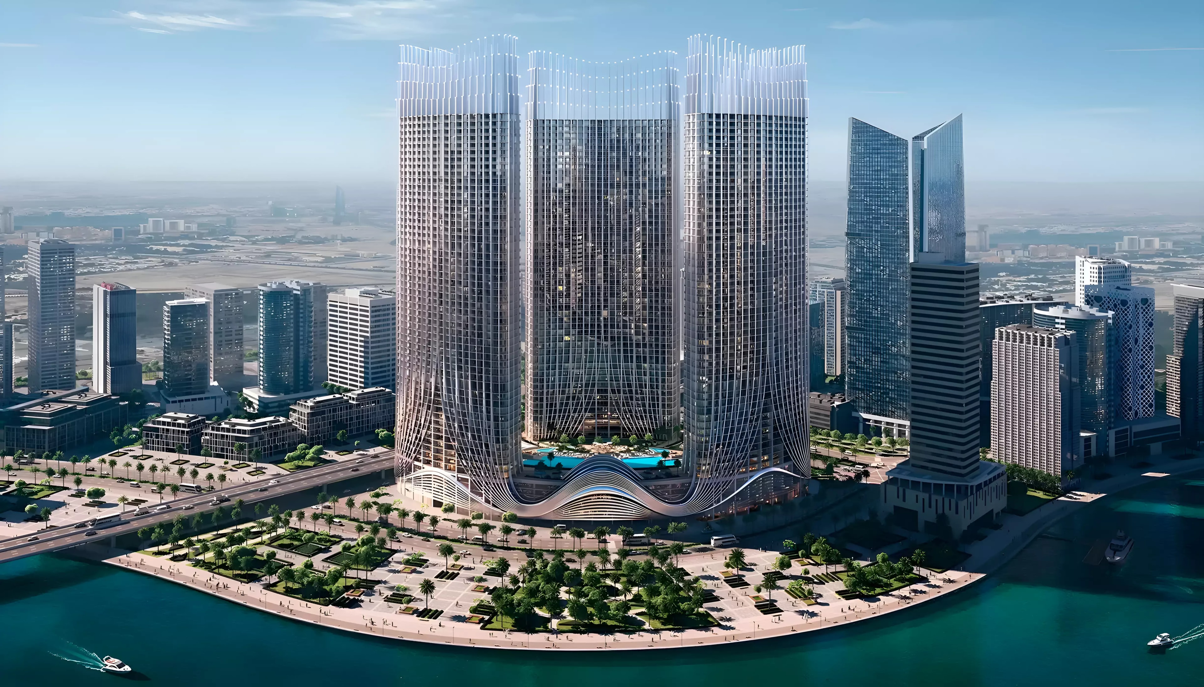 Impressie van Binghatti Skyrise, appartementen van Binghatti Developers in Business Bay, Dubai