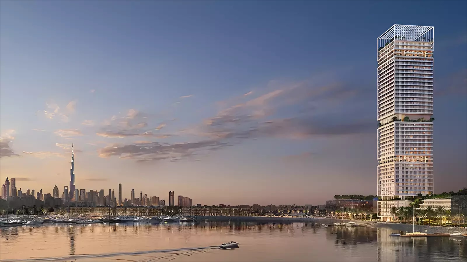 Impressie van Saria, woningen van Beyond in Maritime City, Dubai