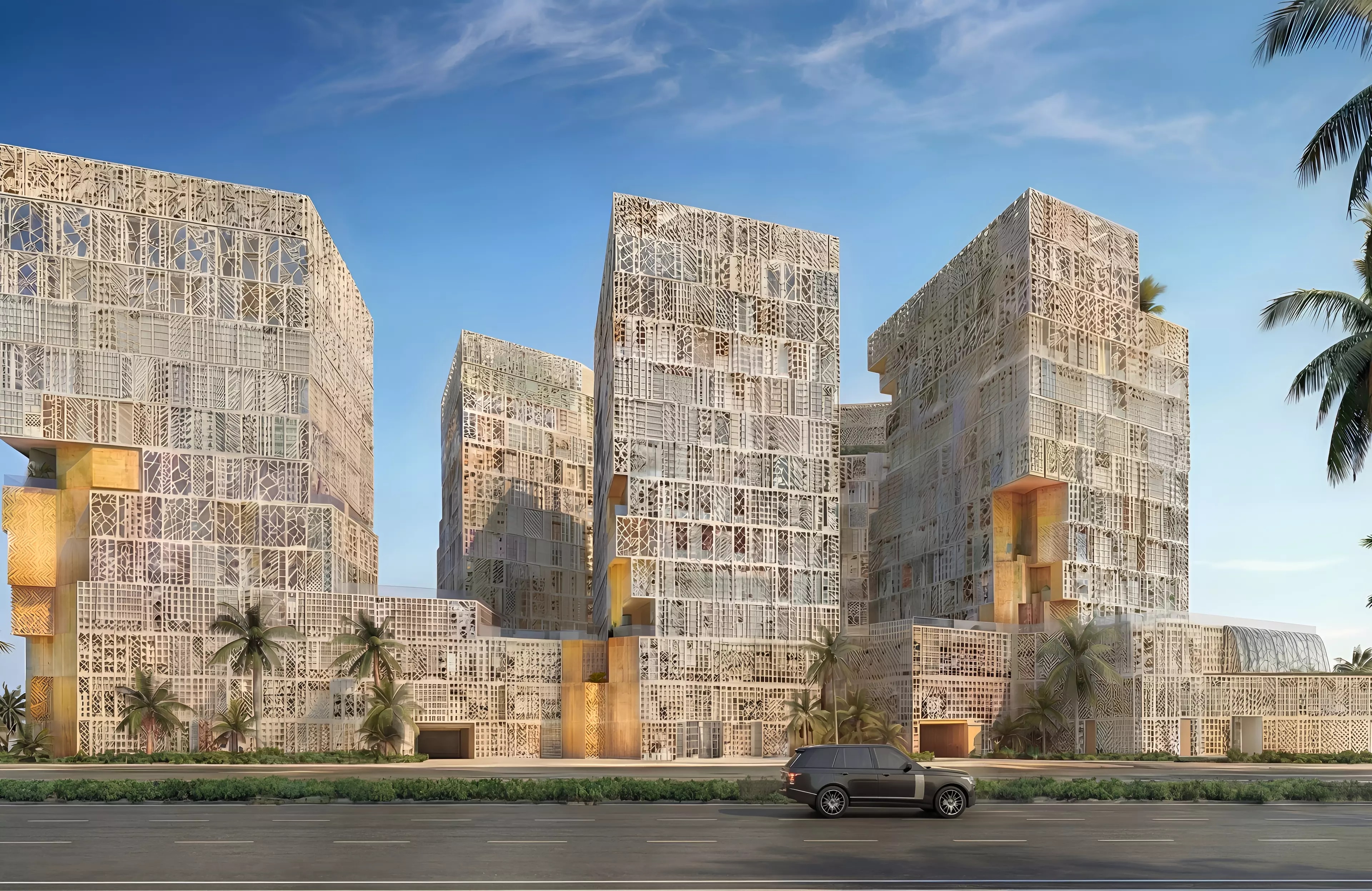 Impressie van Richmond District, appartementen van Mira Developments in Discovery Gardens, Dubai