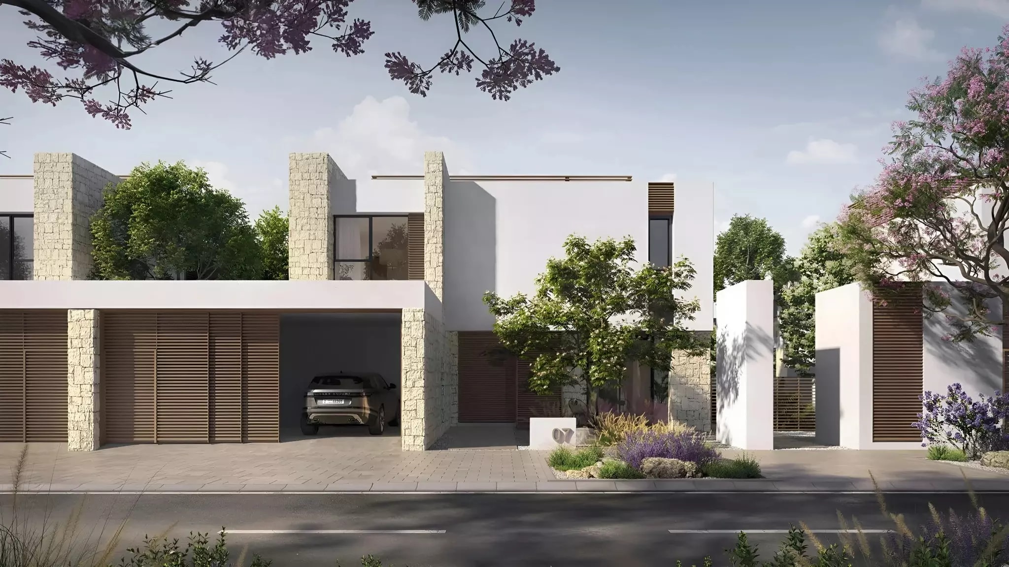 Impressie van Falls, villa's van Aldar Properties in Haven By Aldar, Dubai