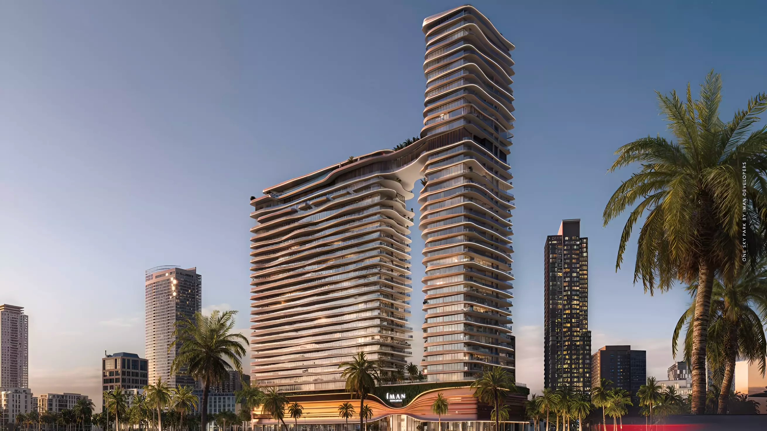 Impressie van One Sky Park By Iman Developers, woningen van Iman Developers in Jumeirah Village Circle, Dubai