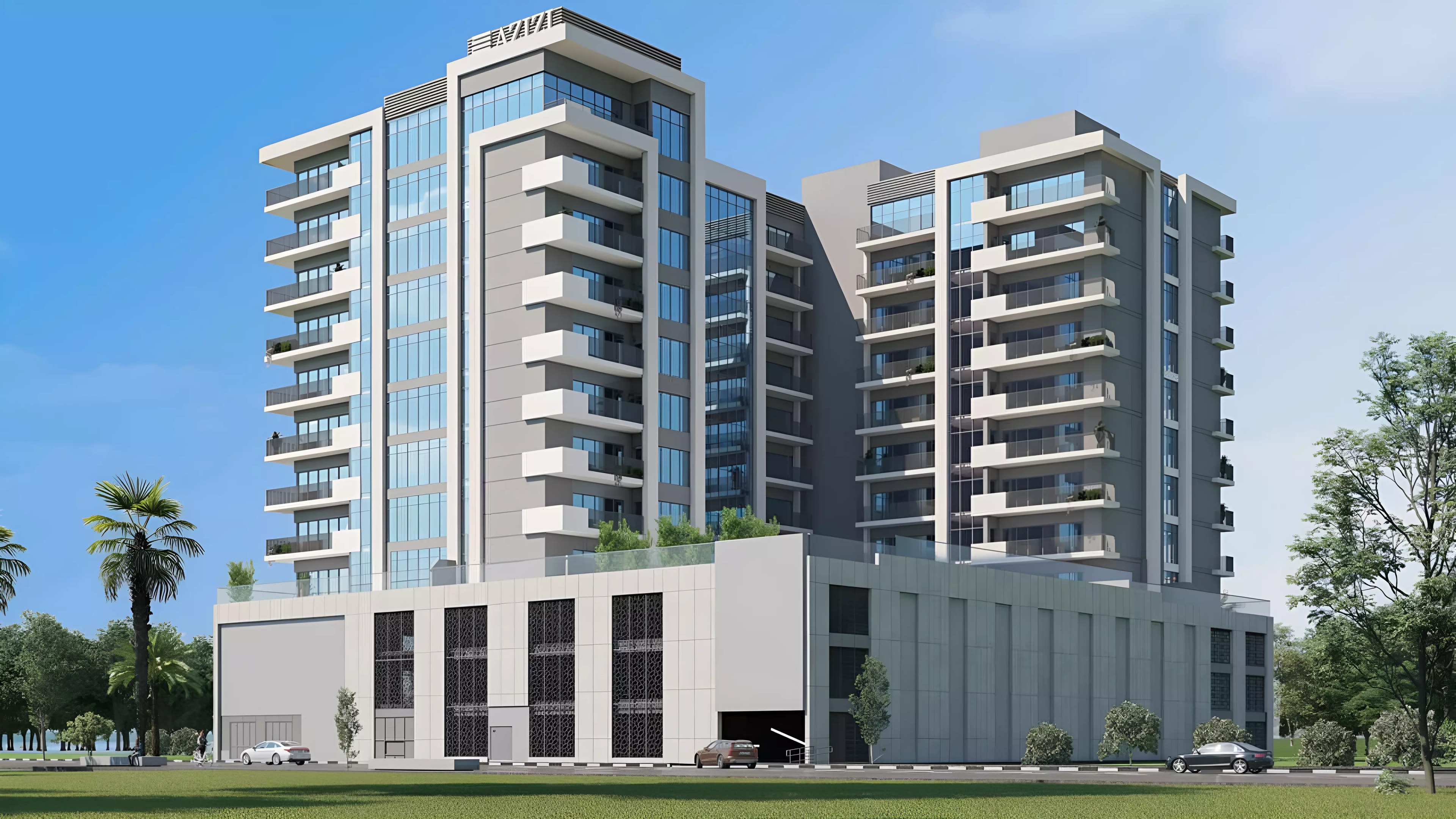Impressie van Azizi Zain, appartementen van Azizi Developments in Al Furjan, Dubai
