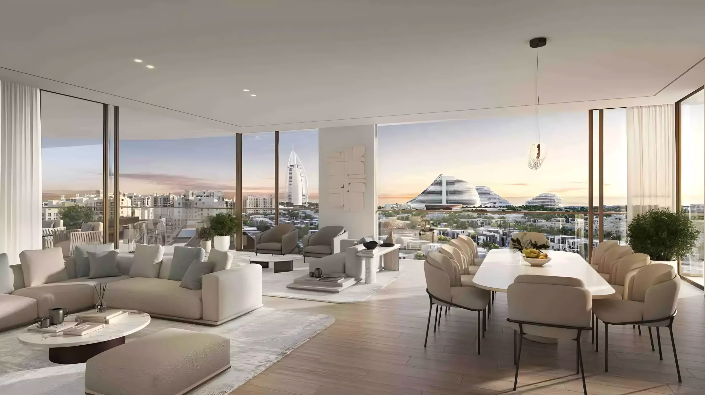 Impressie van Riwa, appartementen van Meraas Holding in Madinat Jumeirah Living, Dubai