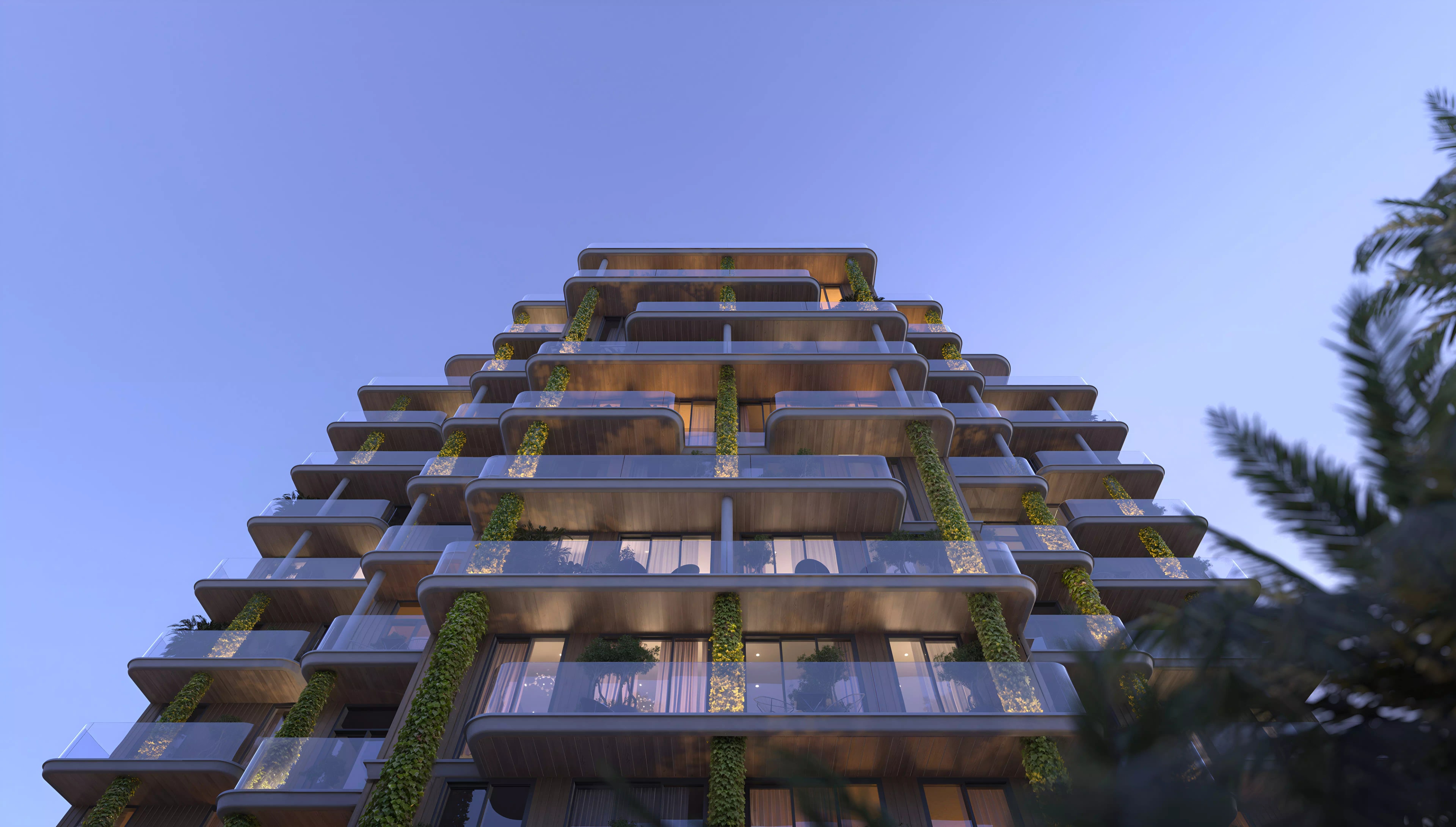 Impressie van Oak Yard, woningen van YARD Development in Jumeirah Village Circle, Dubai