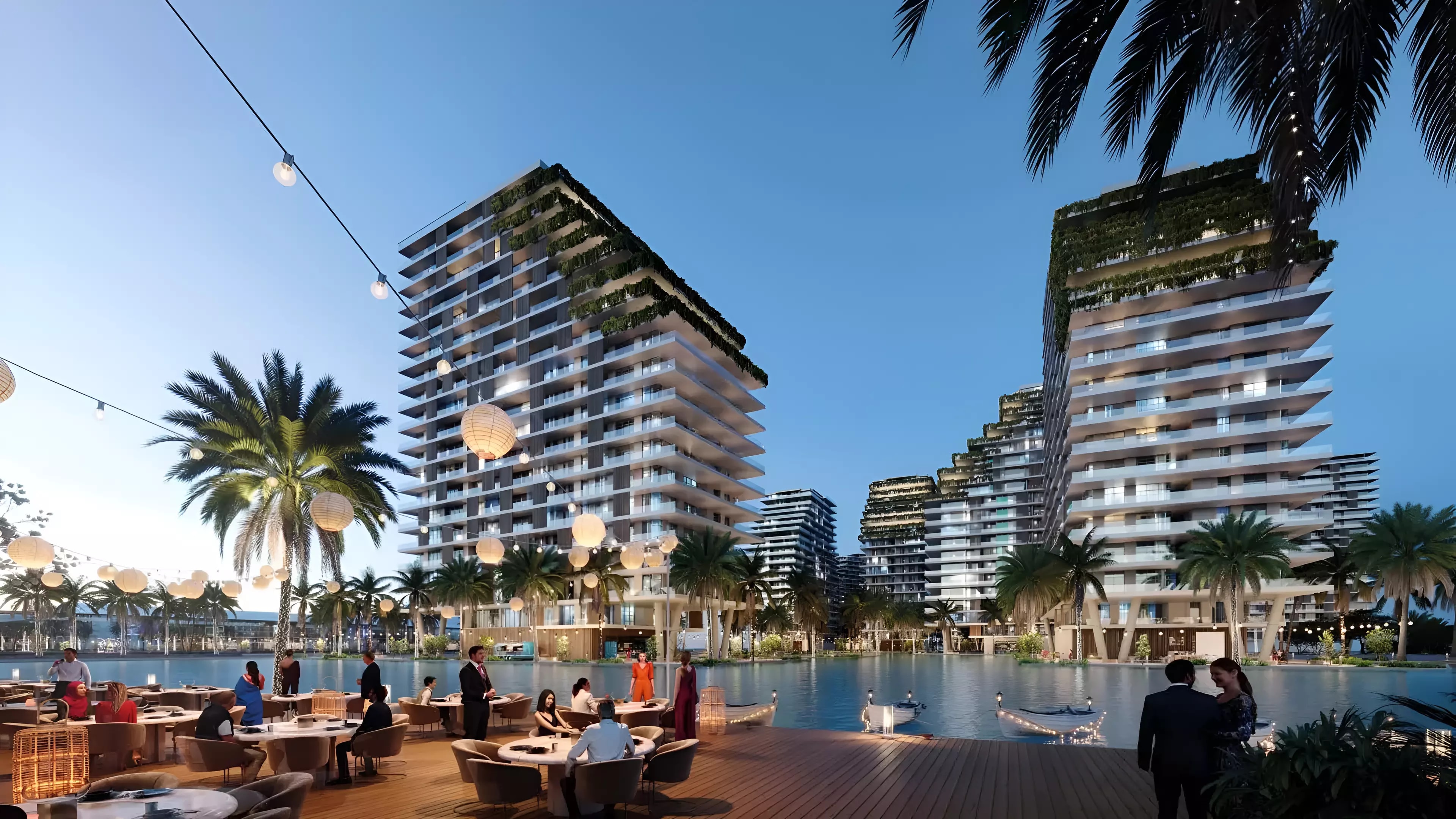 Impressie van Azizi Venice 11, appartementen van Azizi Developments in Dubai South (Dubai World Central), Dubai