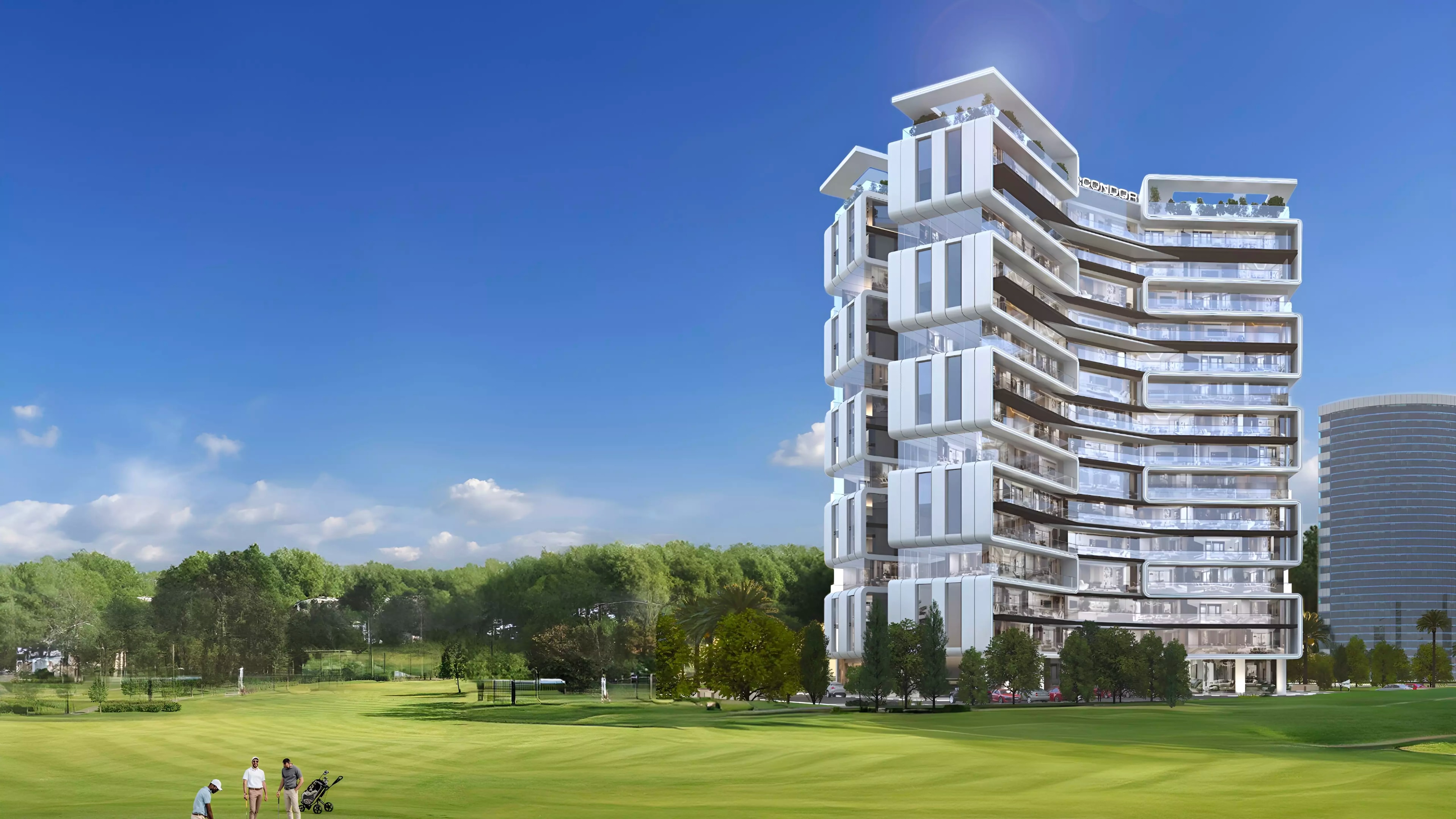 Impressie van Condor Golf Links 18, appartementen van Condor Group in Dubai Sports City, Dubai